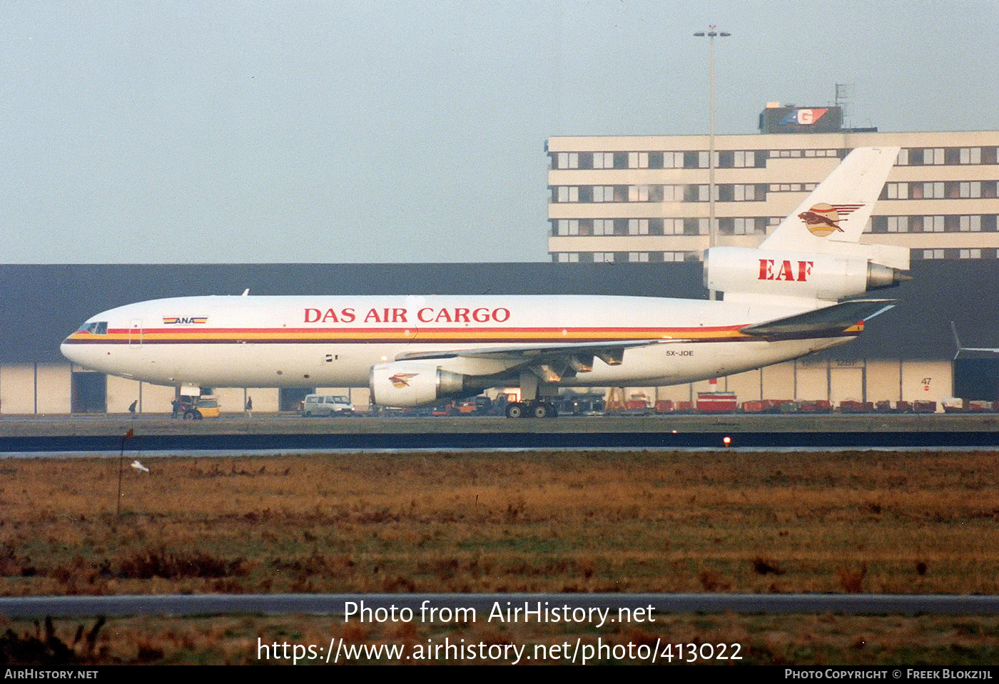 Aircraft Photo of 5X-JOE | McDonnell Douglas DC-10-30CF | DAS Air Cargo - Dairo Air Services | AirHistory.net #413022