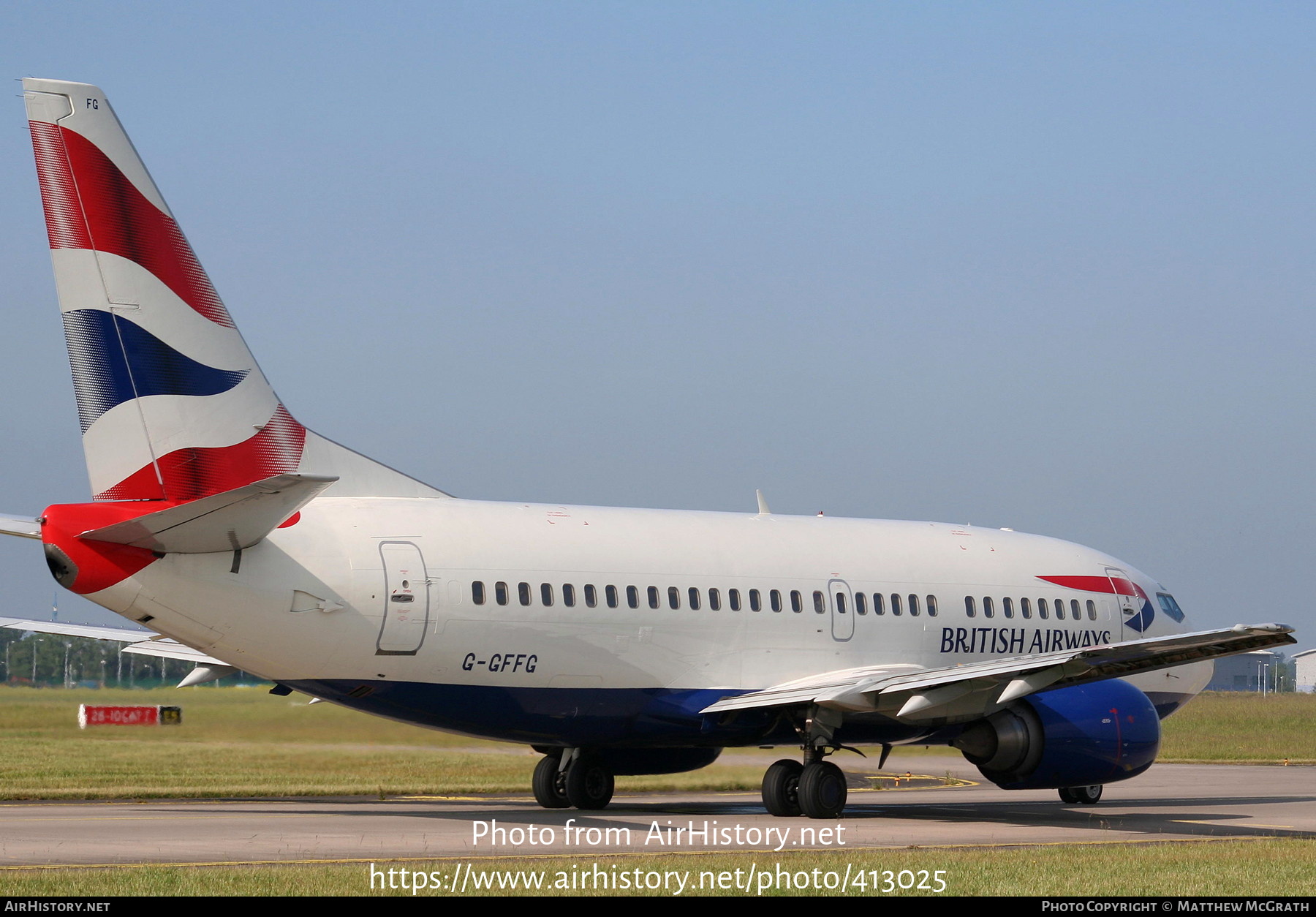 Aircraft Photo of G-GFFG | Boeing 737-505 | British Airways | AirHistory.net #413025