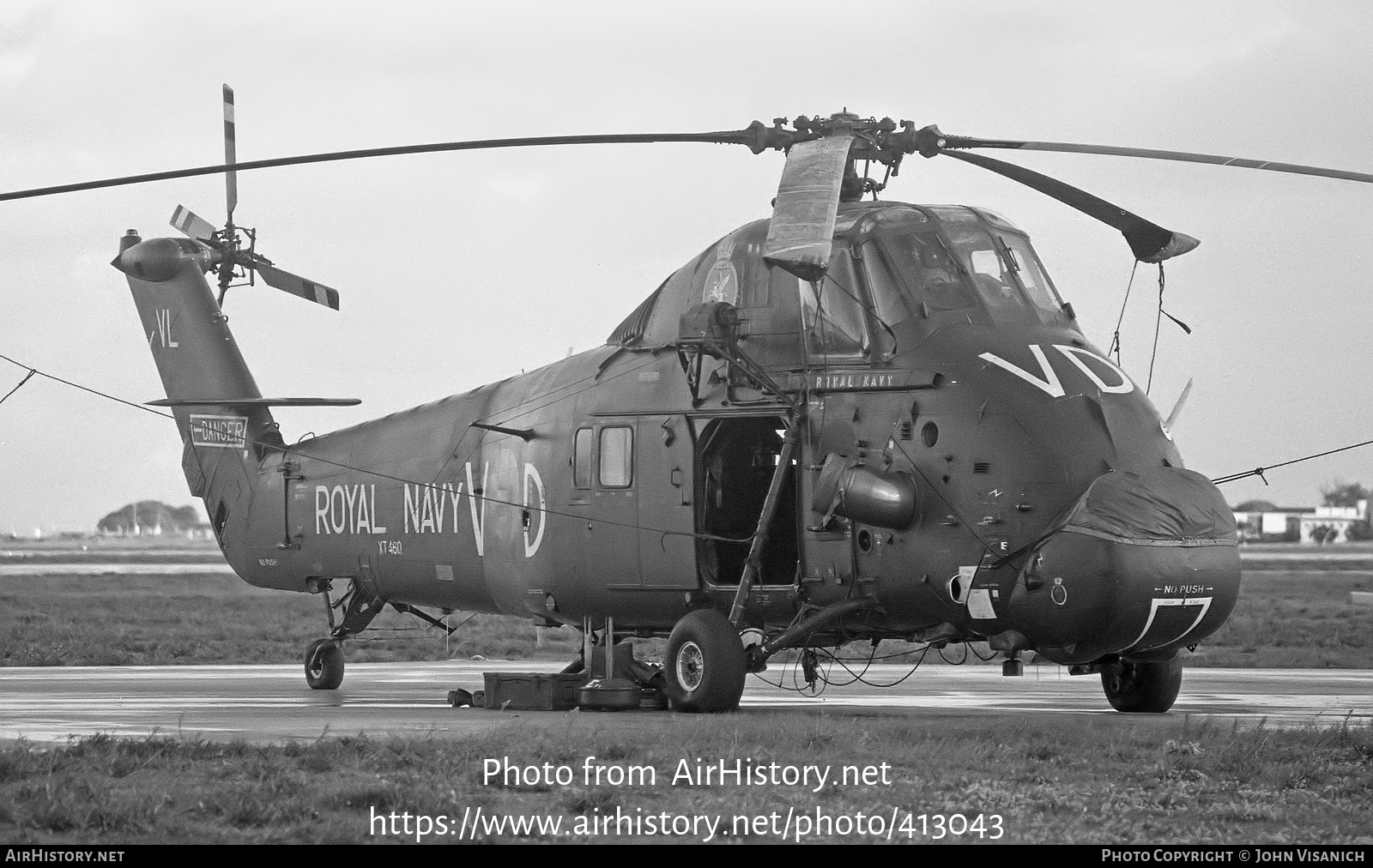 Aircraft Photo of XT460 | Westland WS-58 Wessex HU.5 | UK - Navy | AirHistory.net #413043