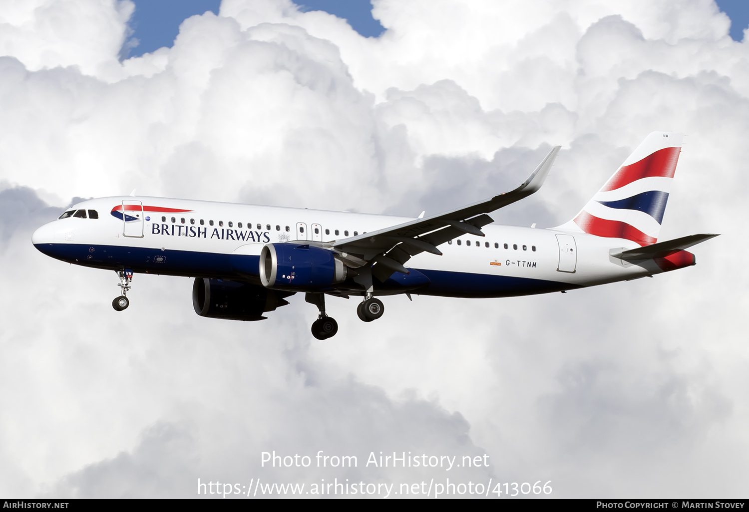 Aircraft Photo of G-TTNM | Airbus A320-251N | British Airways | AirHistory.net #413066