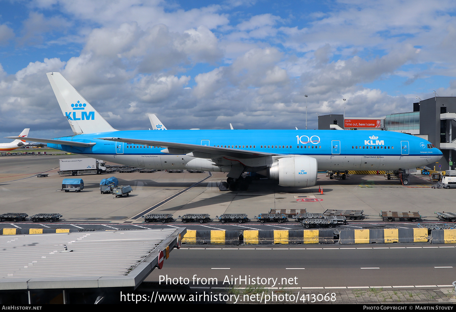 Aircraft Photo of PH-BQG | Boeing 777-206/ER | KLM - Royal Dutch Airlines | AirHistory.net #413068