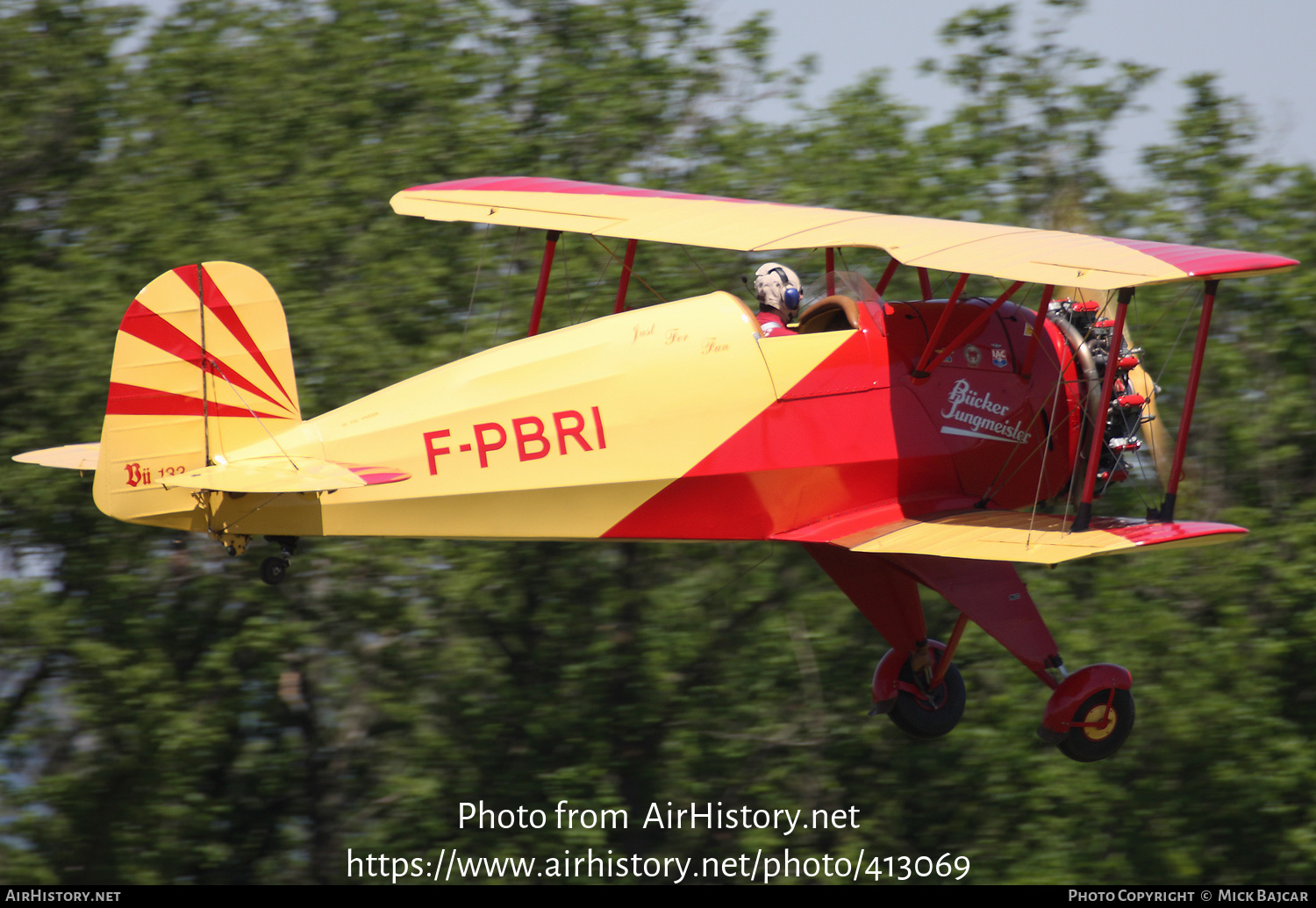 Aircraft Photo of F-PBRI | Bitz Bü 133D-1/Jacobs Jungmeister | AirHistory.net #413069