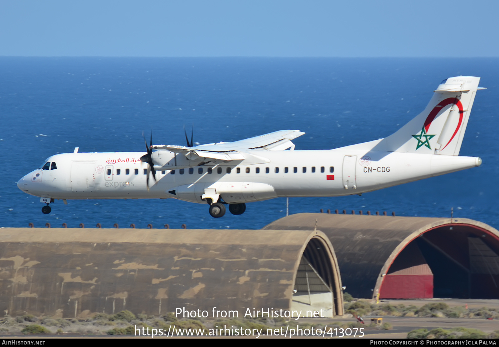 Aircraft Photo of CN-COG | ATR ATR-72-600 (ATR-72-212A) | Royal Air Maroc Express | AirHistory.net #413075