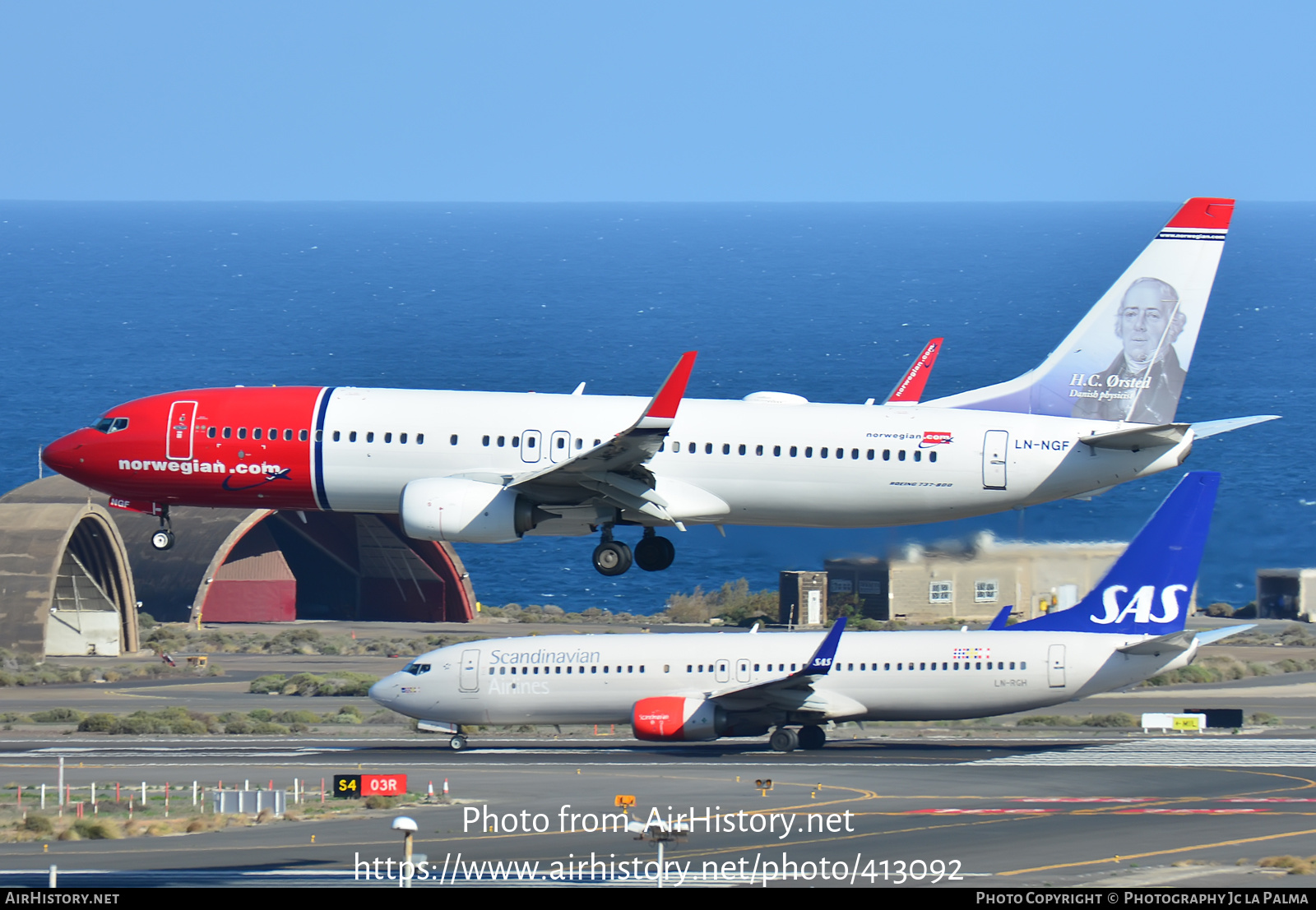 Aircraft Photo of LN-NGF | Boeing 737-8JP | Norwegian | AirHistory.net #413092