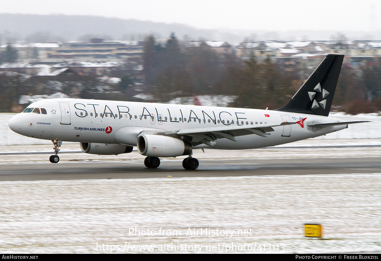 Aircraft Photo of TC-JPE | Airbus A320-232 | Turkish Airlines | AirHistory.net #413113