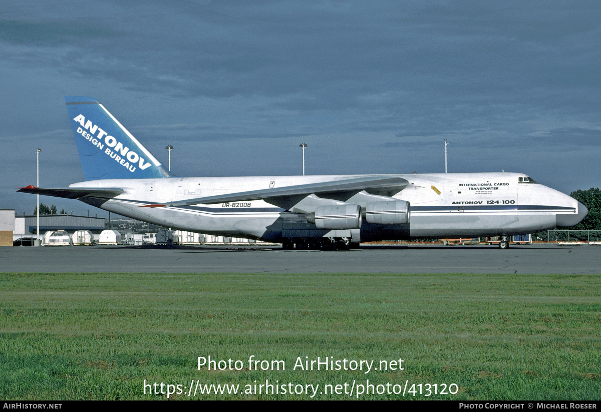 Aircraft Photo of UR-82008 | Antonov An-124-100 Ruslan | Antonov Design Bureau | AirHistory.net #413120