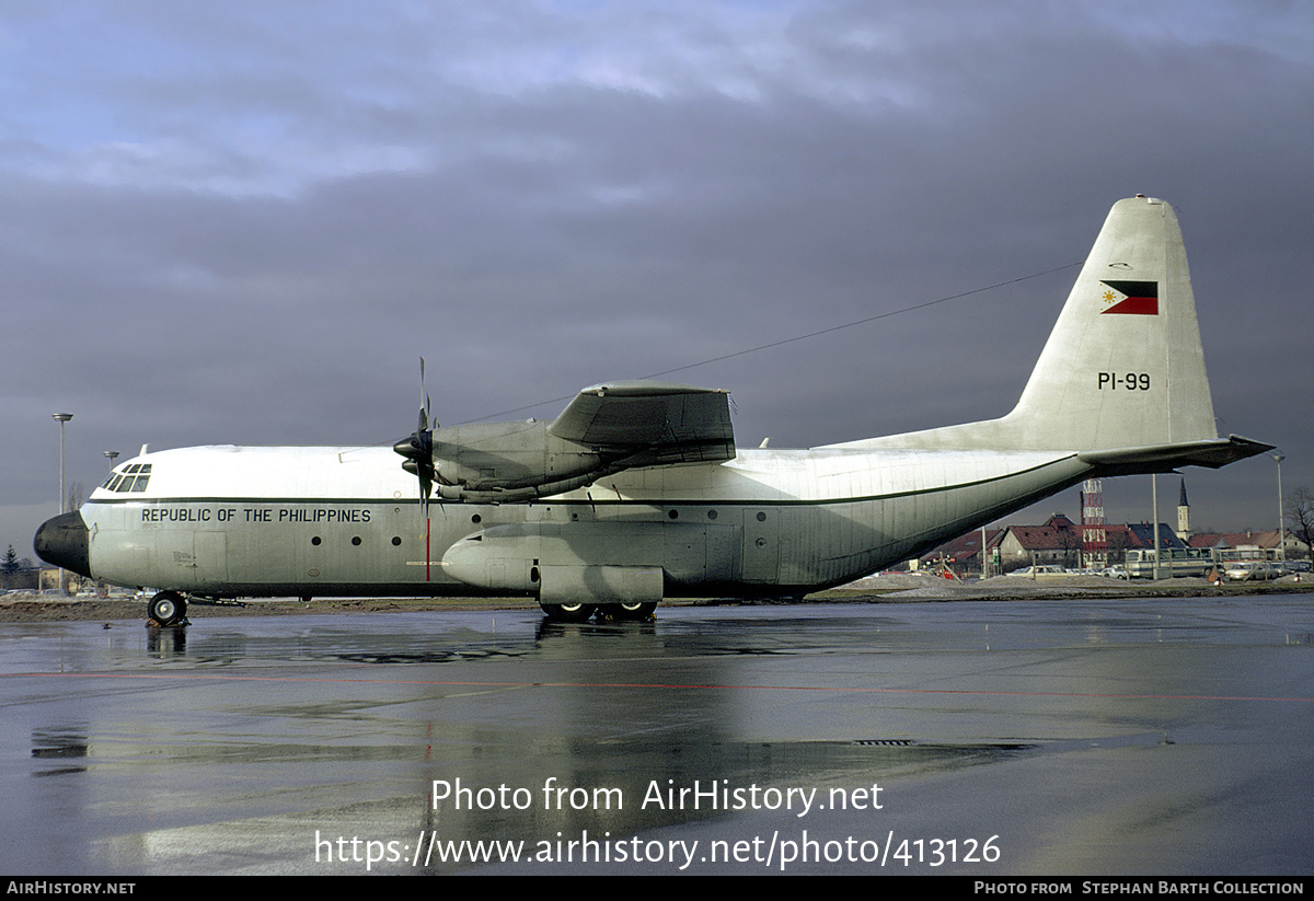 Aircraft Photo of PI-99 | Lockheed L-100-20 Hercules (382E) | Philippines - Air Force | AirHistory.net #413126