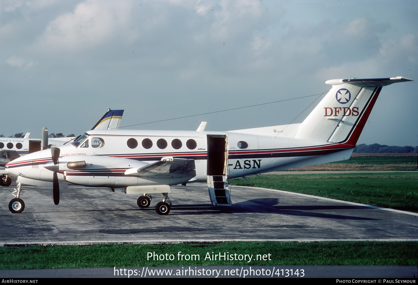 Aircraft Photo of OY-ASN | Beech B200 Super King Air | DFDS Group | AirHistory.net #413143