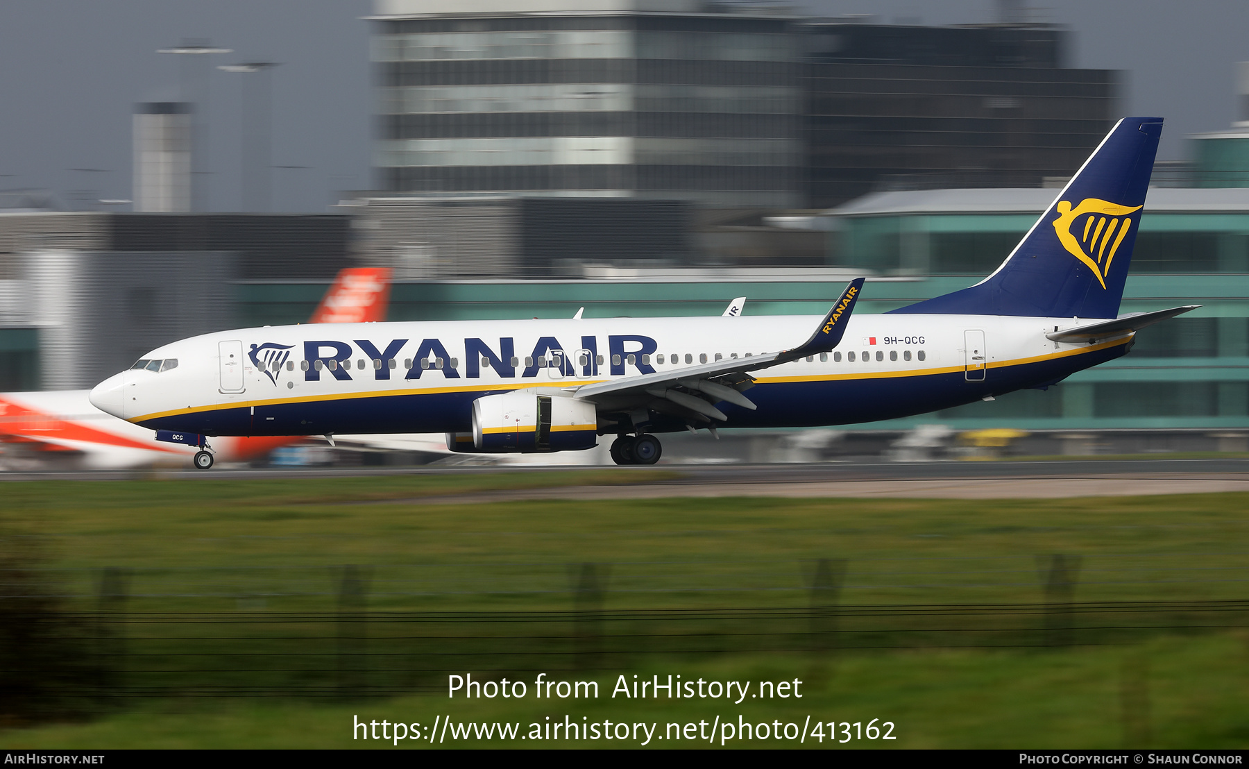 Aircraft Photo of 9H-QCG | Boeing 737-8AS | Ryanair | AirHistory.net #413162