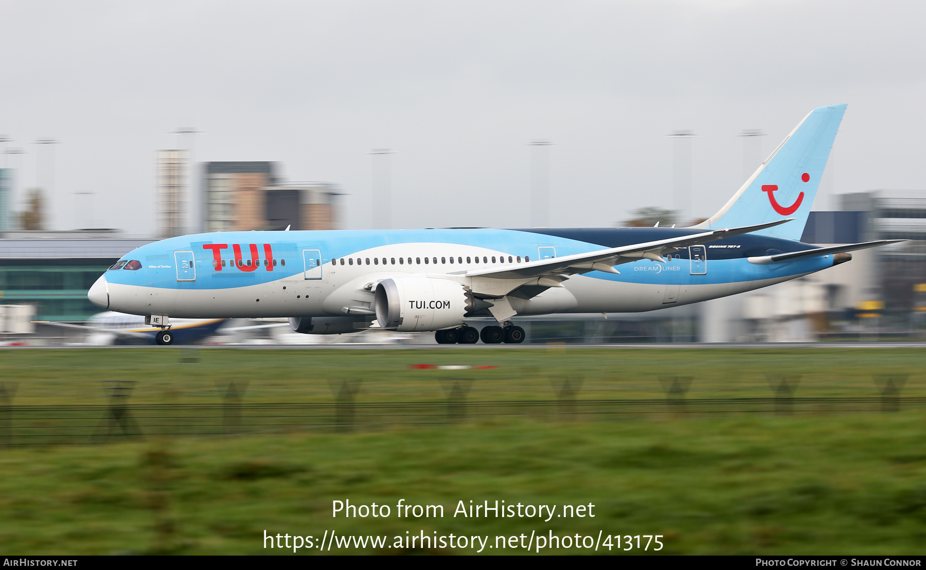 Aircraft Photo of G-TUIE | Boeing 787-8 Dreamliner | TUI | AirHistory.net #413175