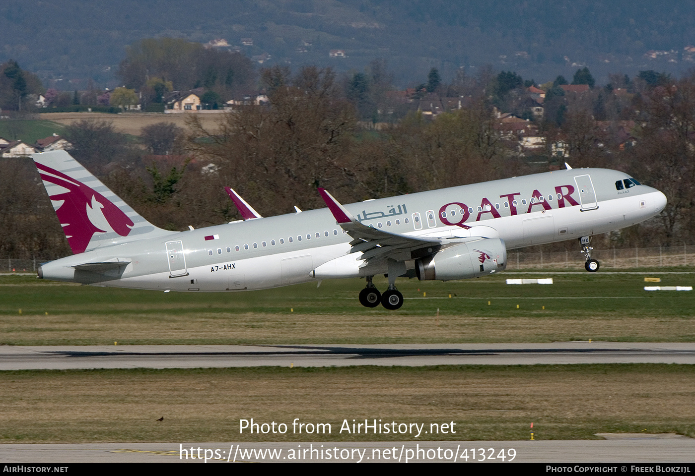 Aircraft Photo of A7-AHX | Airbus A320-232 | Qatar Airways | AirHistory.net #413249