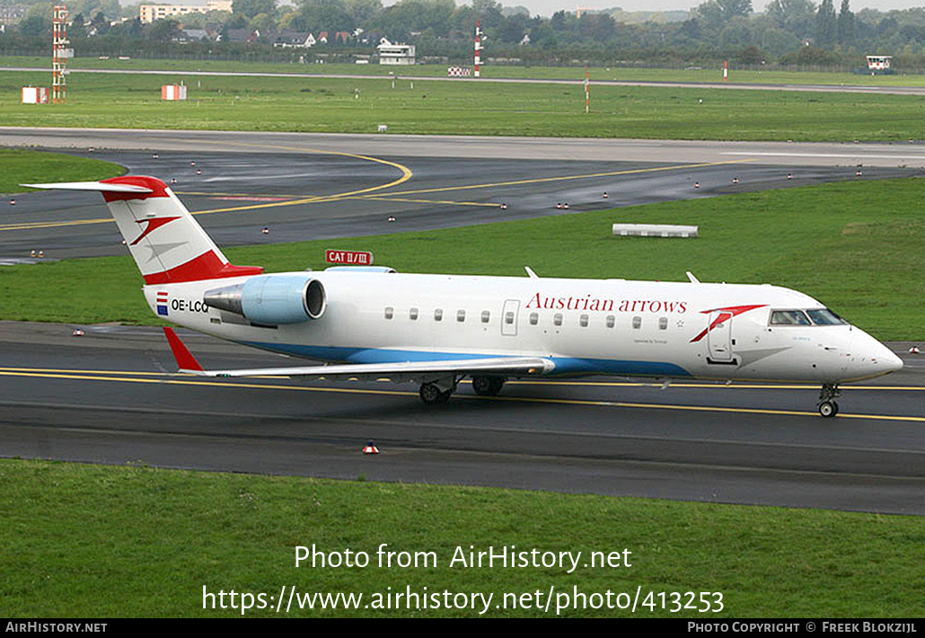 Aircraft Photo of OE-LCQ | Bombardier CRJ-200ER (CL-600-2B19) | Austrian Arrows | AirHistory.net #413253