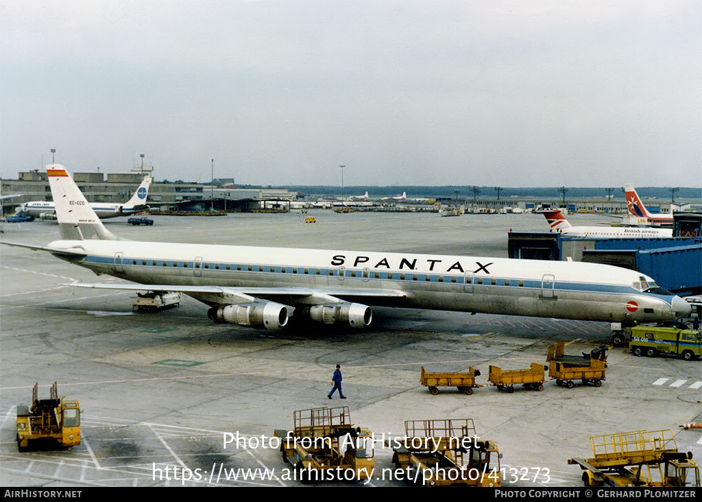 Aircraft Photo of EC-CCG | McDonnell Douglas DC-8-61CF | Spantax | AirHistory.net #413273