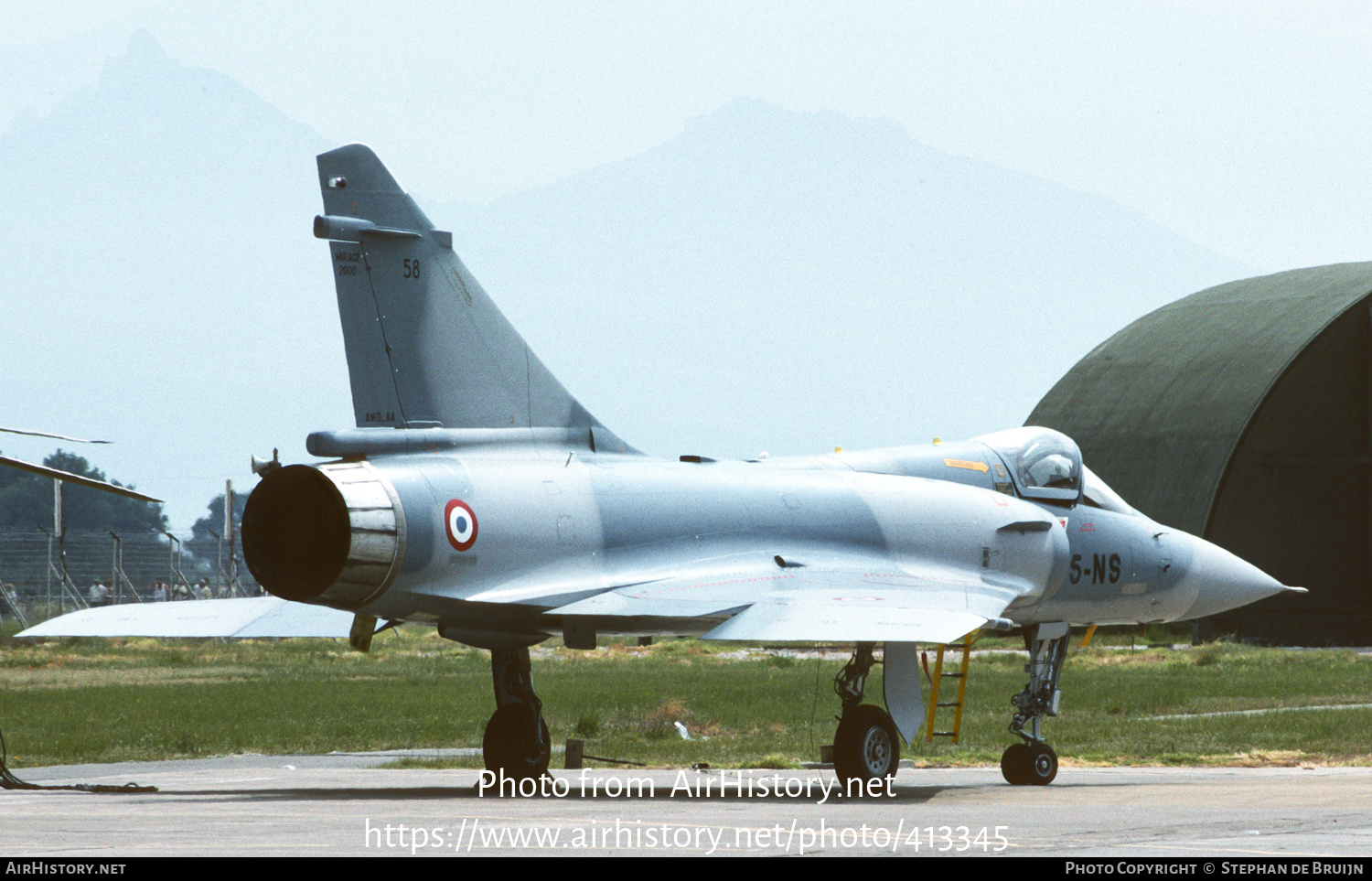 Aircraft Photo of 58 | Dassault Mirage 2000C | France - Air Force | AirHistory.net #413345