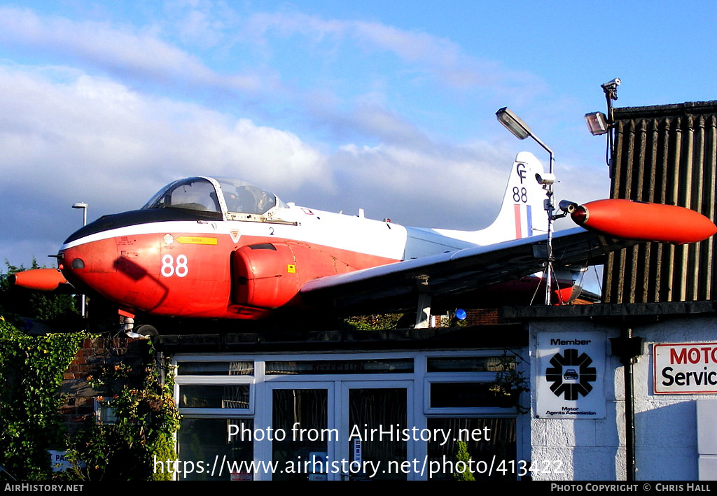 Aircraft Photo of XM425 | Hunting P.84 Jet Provost T3A | UK - Air Force | AirHistory.net #413422