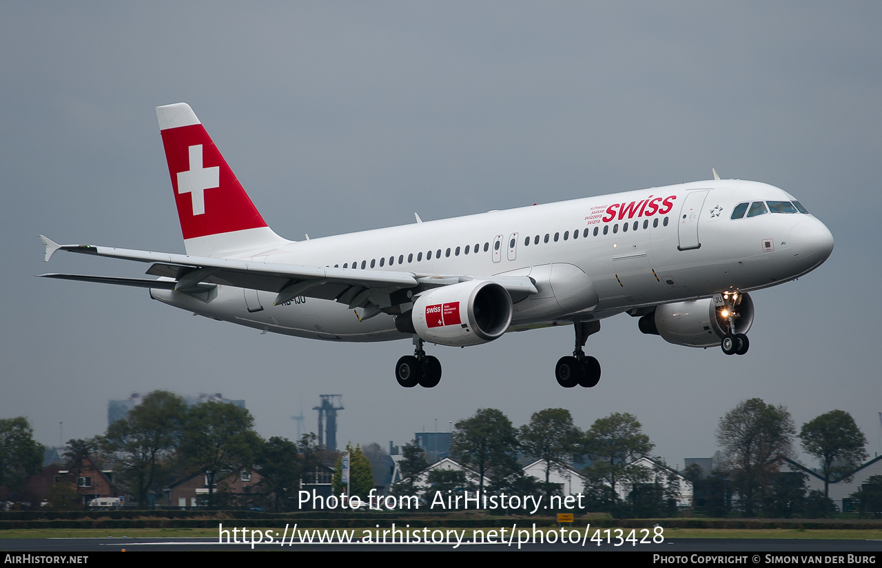 Aircraft Photo of HB-IJU | Airbus A320-214 | Swiss International Air Lines | AirHistory.net #413428