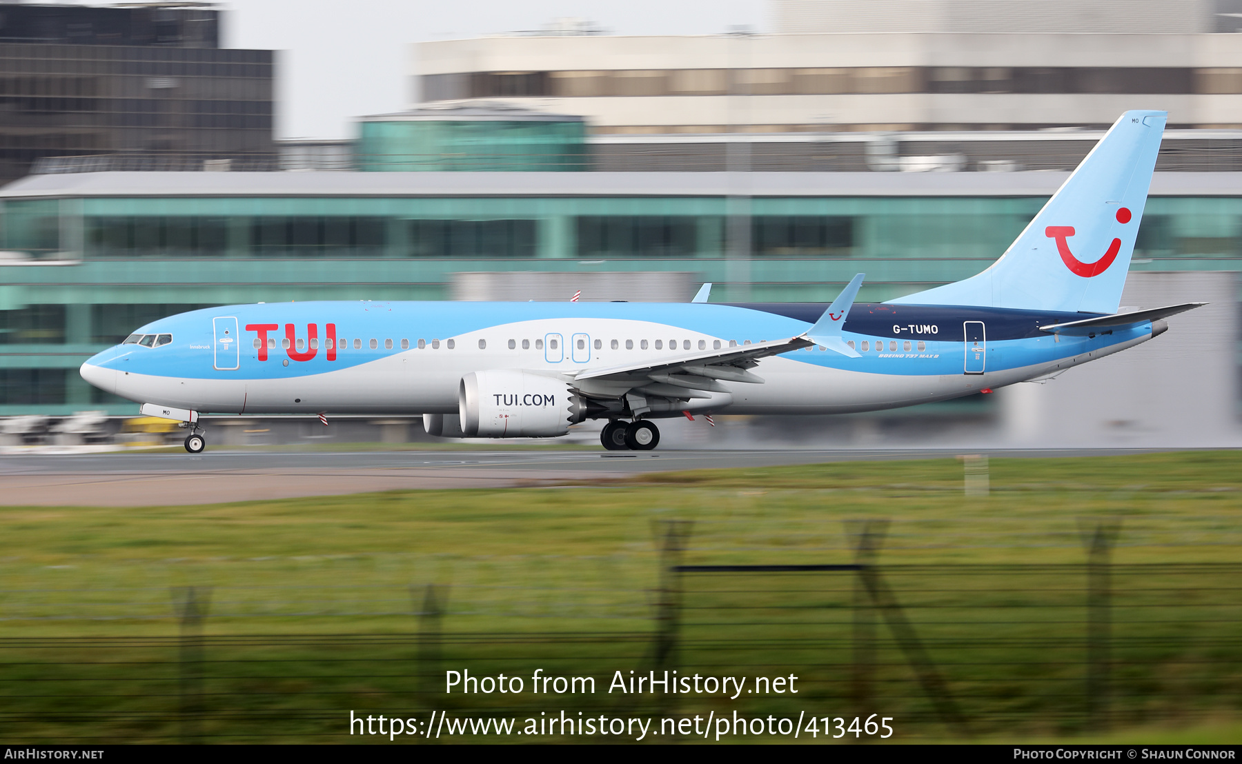 Aircraft Photo of G-TUMO | Boeing 737-8 Max 8 | TUI | AirHistory.net #413465