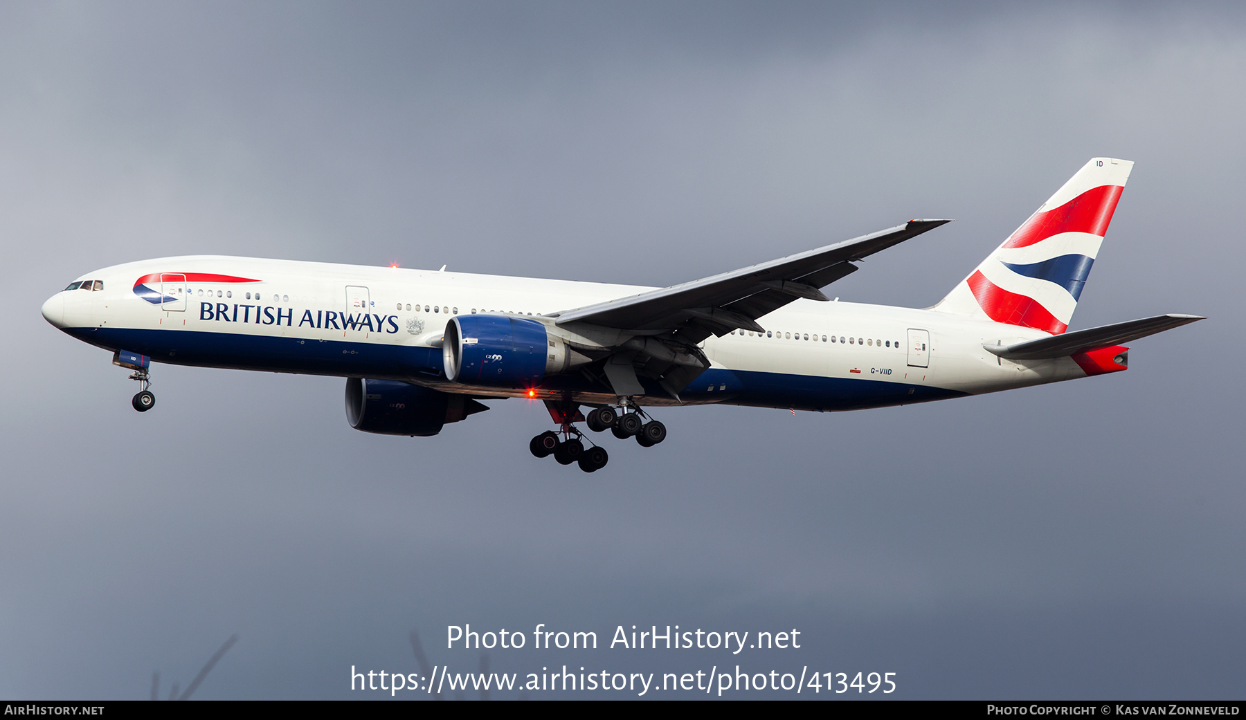 Aircraft Photo of G-VIID | Boeing 777-236/ER | British Airways | AirHistory.net #413495