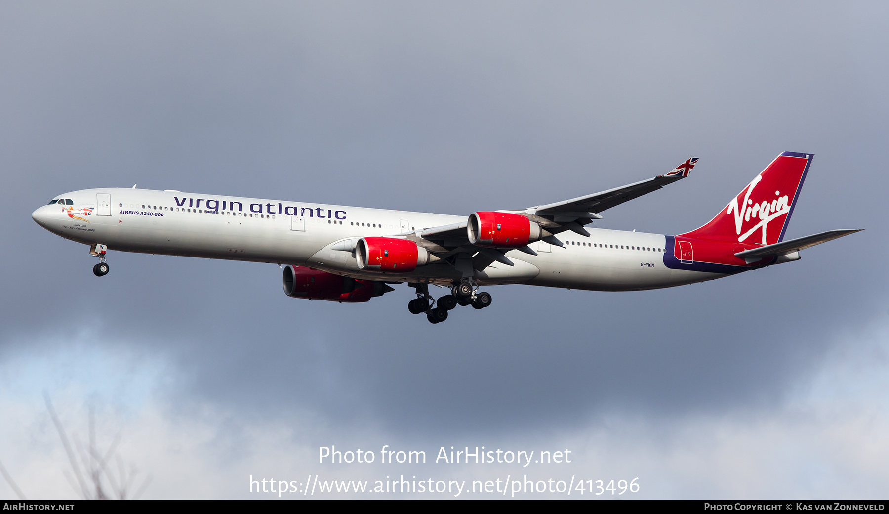 Aircraft Photo of G-VWIN | Airbus A340-642 | Virgin Atlantic Airways | AirHistory.net #413496