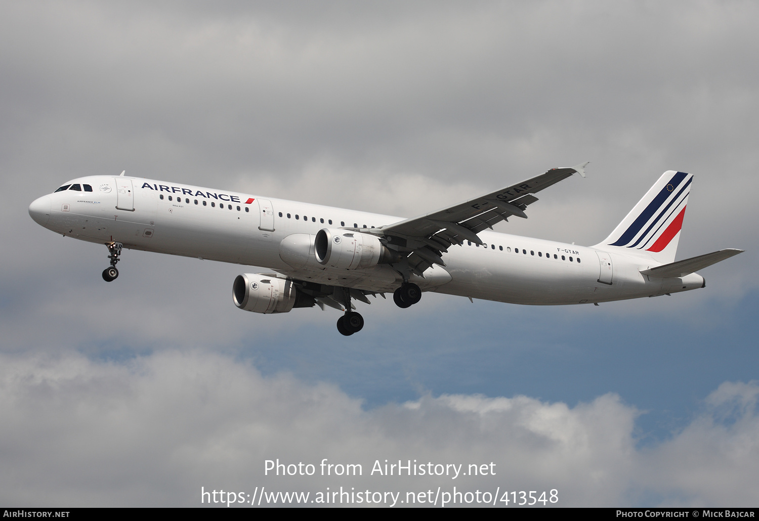 Aircraft Photo of F-GTAR | Airbus A321-212 | Air France | AirHistory.net #413548