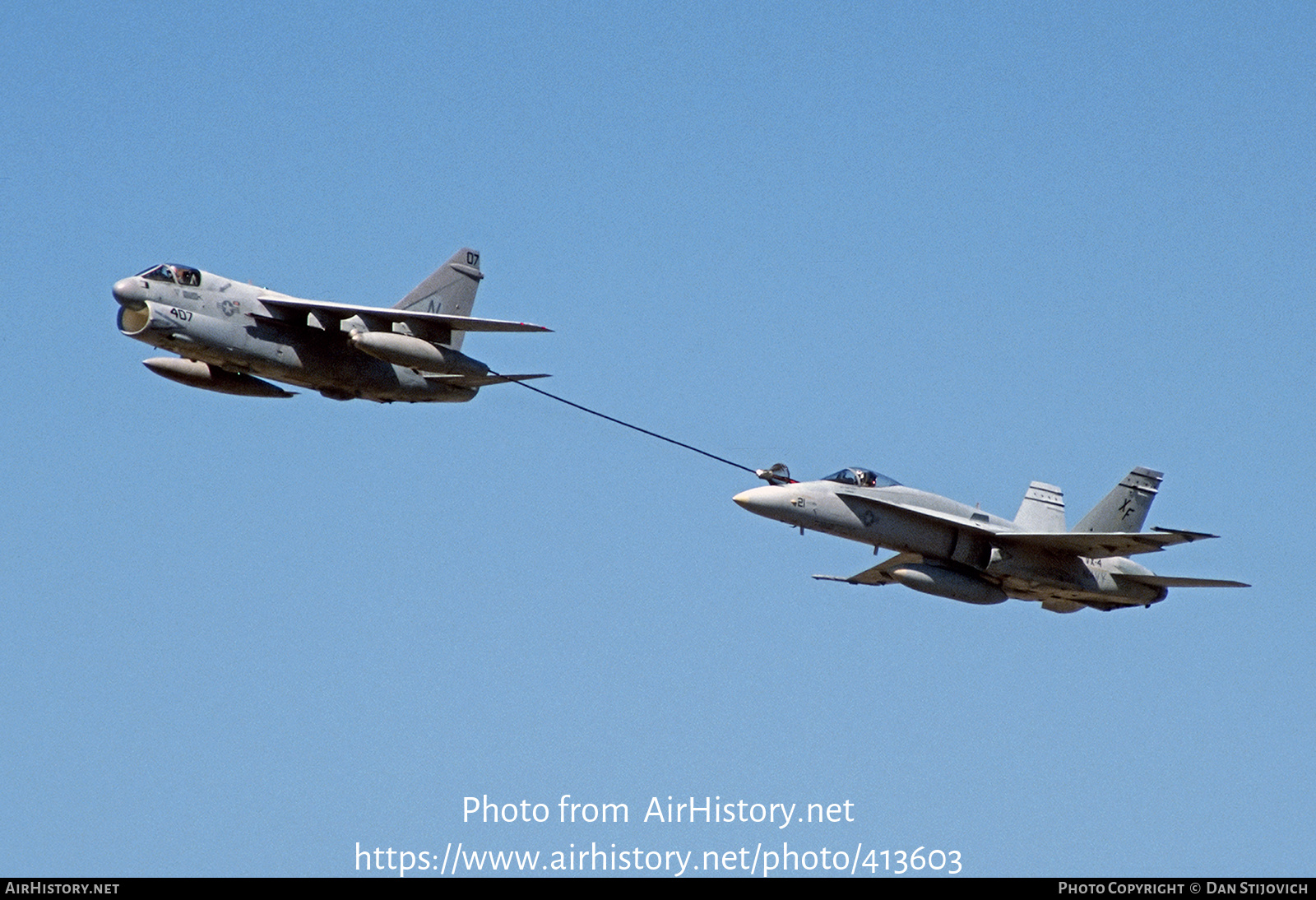 Aircraft Photo of 160001 | Vought A-7E Corsair II | USA - Navy | AirHistory.net #413603