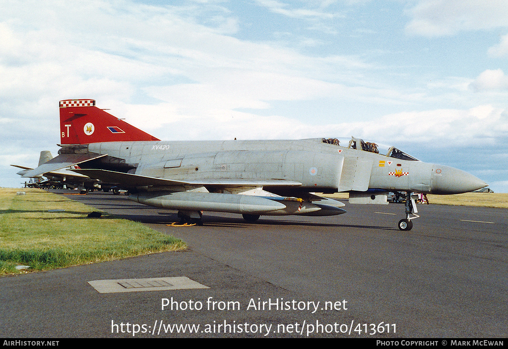 Aircraft Photo of XV420 | McDonnell Douglas F-4M Phantom FGR2 | UK - Air Force | AirHistory.net #413611