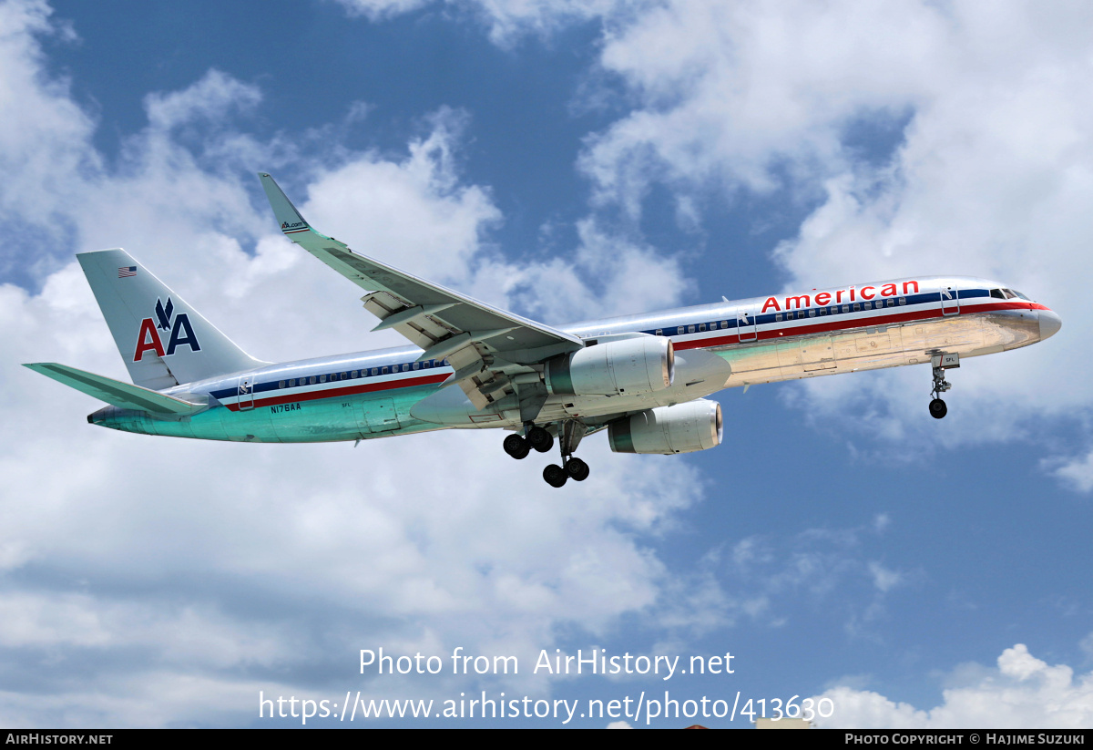 Aircraft Photo of N176AA | Boeing 757-223 | American Airlines | AirHistory.net #413630