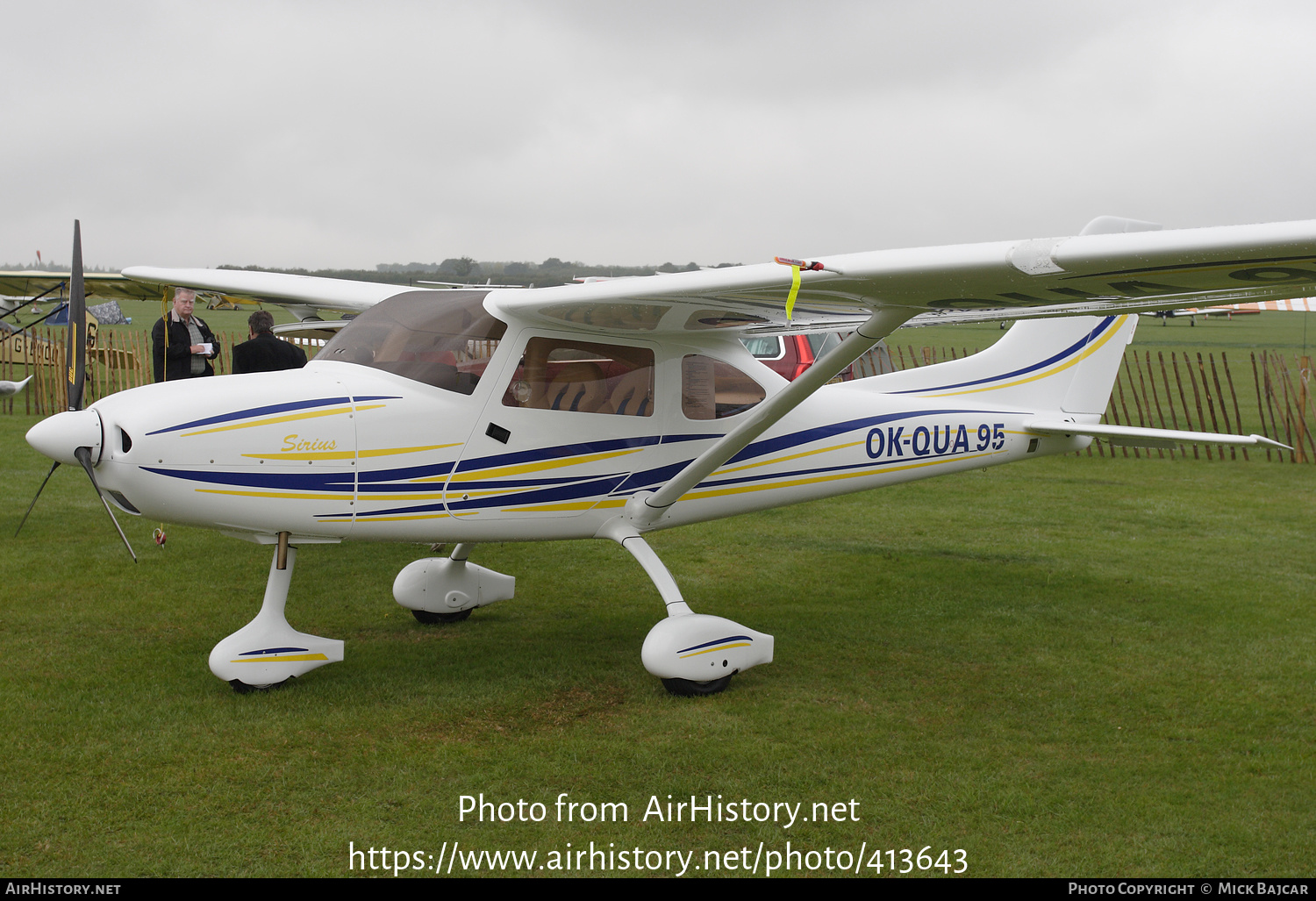 Aircraft Photo of OK-QUA 95 | TL Ultralight TL-3000 Sirius | AirHistory.net #413643