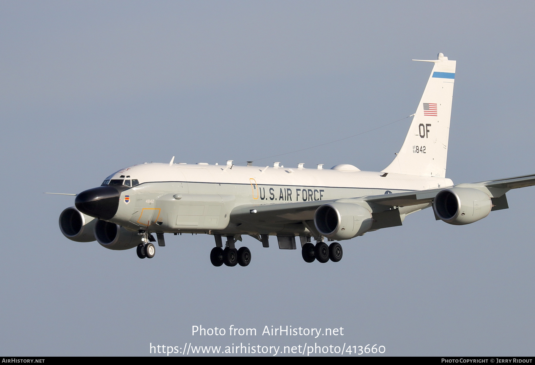 Aircraft Photo of 64-14842 / AF64-842 | Boeing RC-135V | USA - Air Force | AirHistory.net #413660