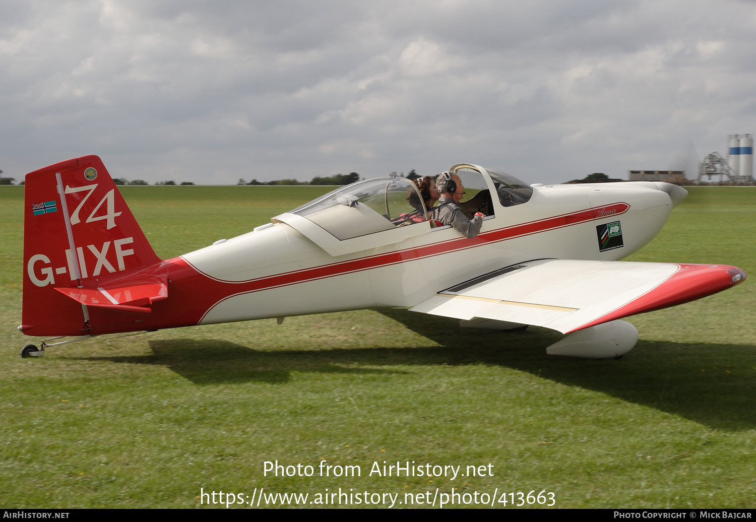 Aircraft Photo of G-IIXF | Van's RV-7 | AirHistory.net #413663