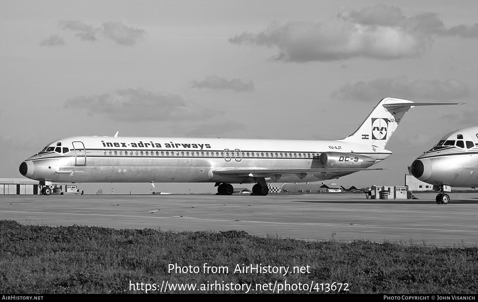 Aircraft Photo of YU-AJT | McDonnell Douglas DC-9-51 | Inex-Adria Airways | AirHistory.net #413672