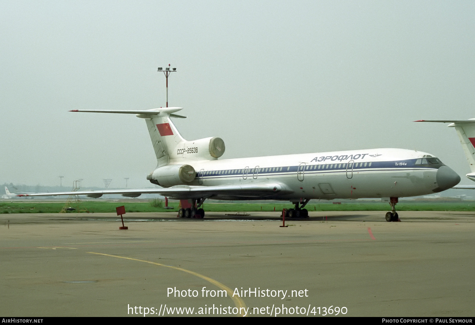 Aircraft Photo of CCCP-85638 | Tupolev Tu-154M | Aeroflot | AirHistory.net #413690