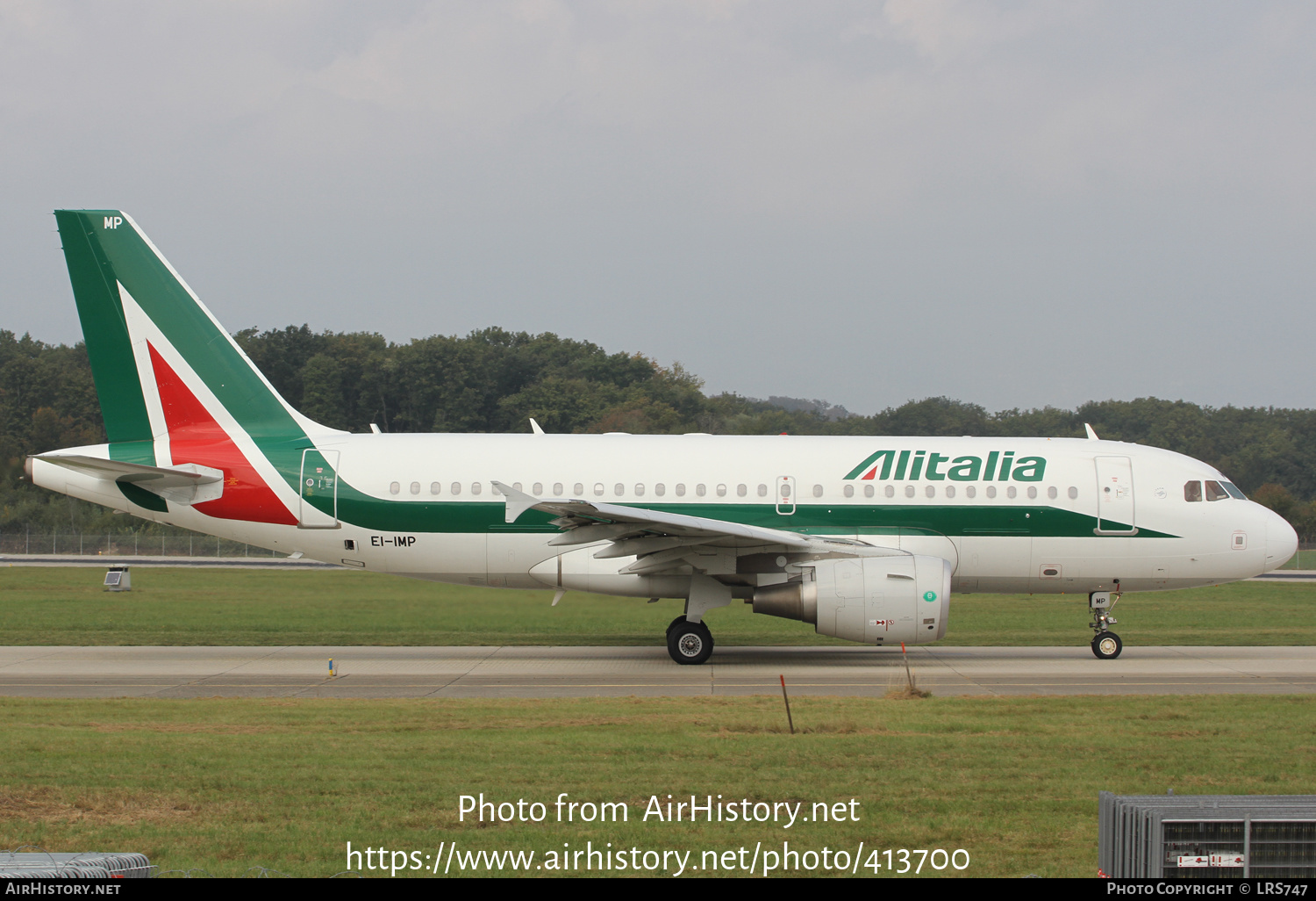 Aircraft Photo of EI-IMP | Airbus A319-111 | Alitalia | AirHistory.net #413700