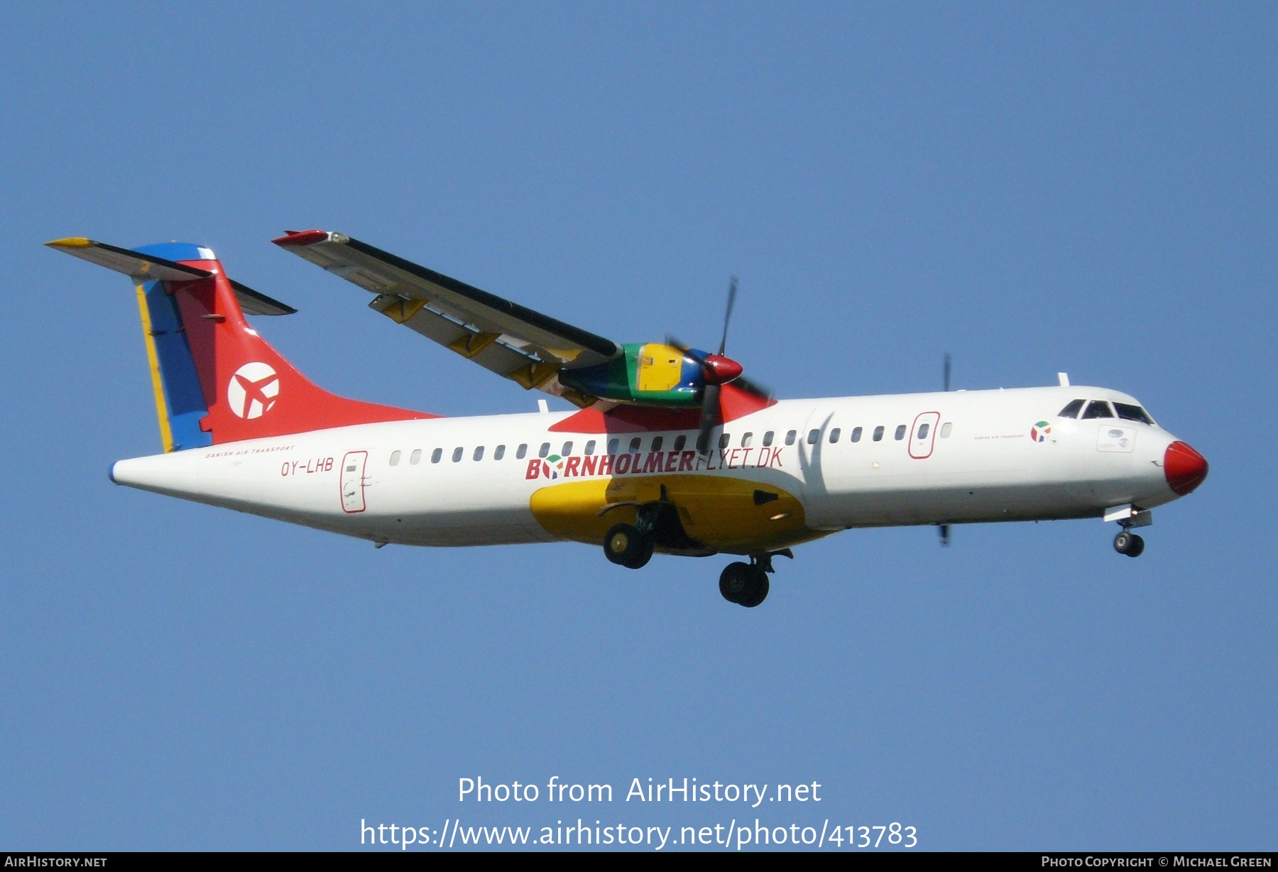 Aircraft Photo of OY-LHB | ATR ATR-72-202 | Danish Air Transport - DAT | AirHistory.net #413783