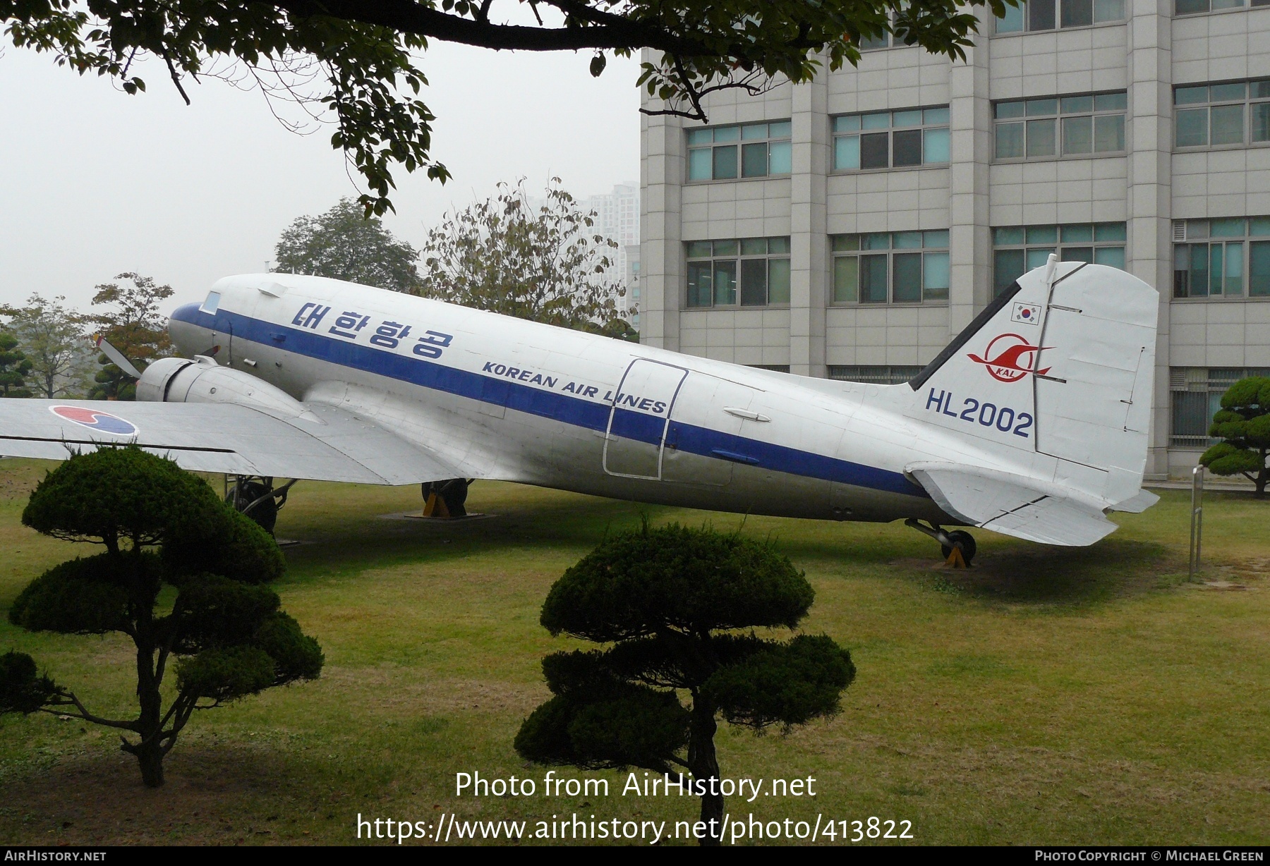 Aircraft Photo of HL2002 | Douglas C-47A Skytrain | Korean Air Lines | AirHistory.net #413822