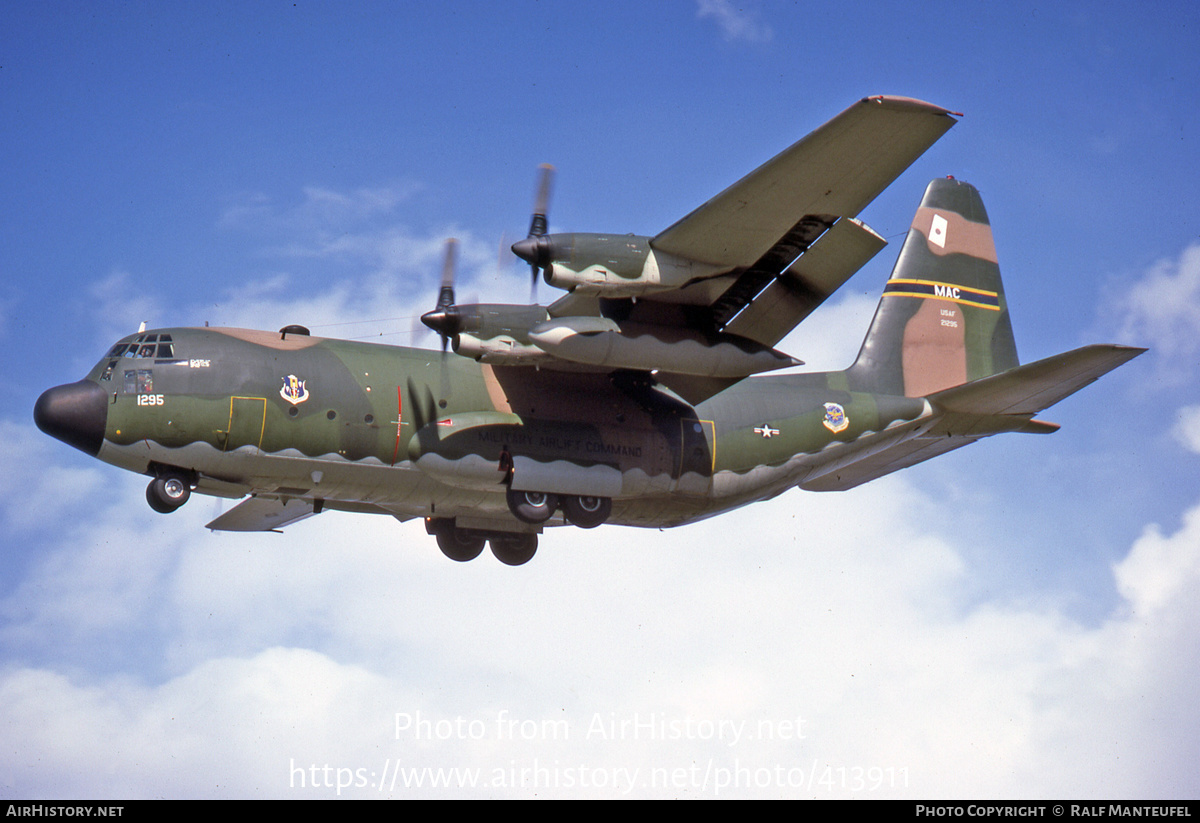 Aircraft Photo of 72-1295 / 21295 | Lockheed C-130E Hercules (L-382) | USA - Air Force | AirHistory.net #413911