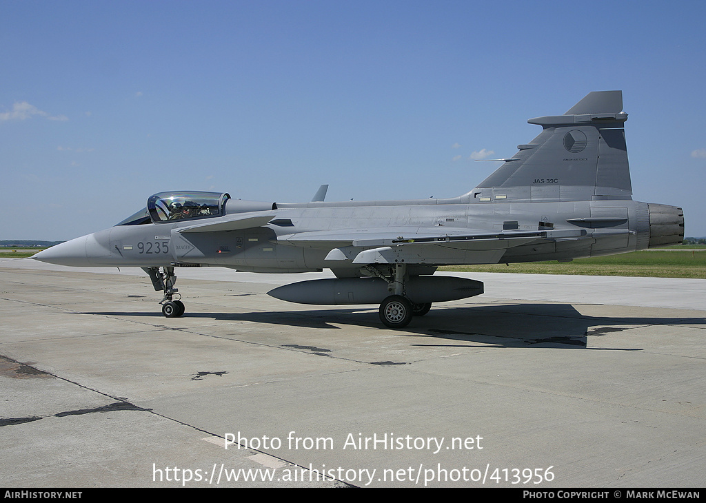 Aircraft Photo of 9235 | Saab JAS 39C Gripen | Czechia - Air Force | AirHistory.net #413956