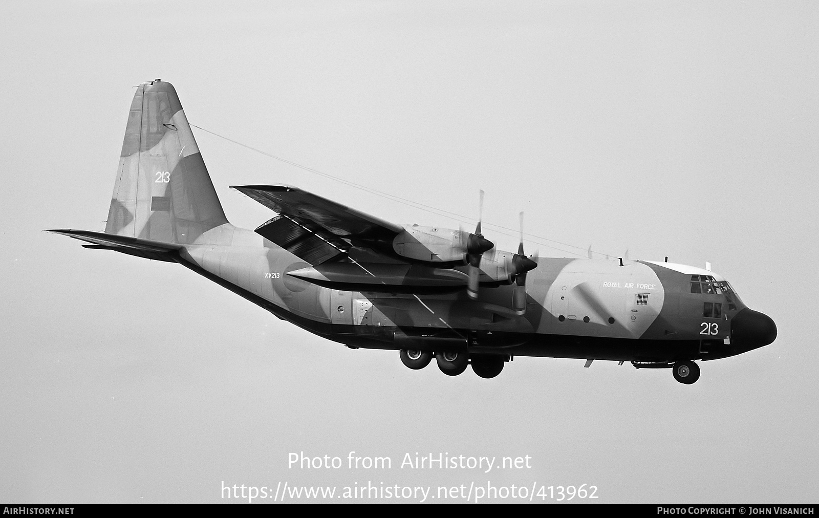 Aircraft Photo of XV213 | Lockheed C-130K Hercules C1 (L-382) | UK - Air Force | AirHistory.net #413962