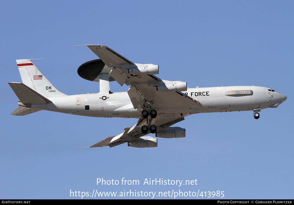 Aircraft Photo of 75-0559 / AF75-0559 | Boeing E-3B Sentry | USA - Air Force | AirHistory.net #413985