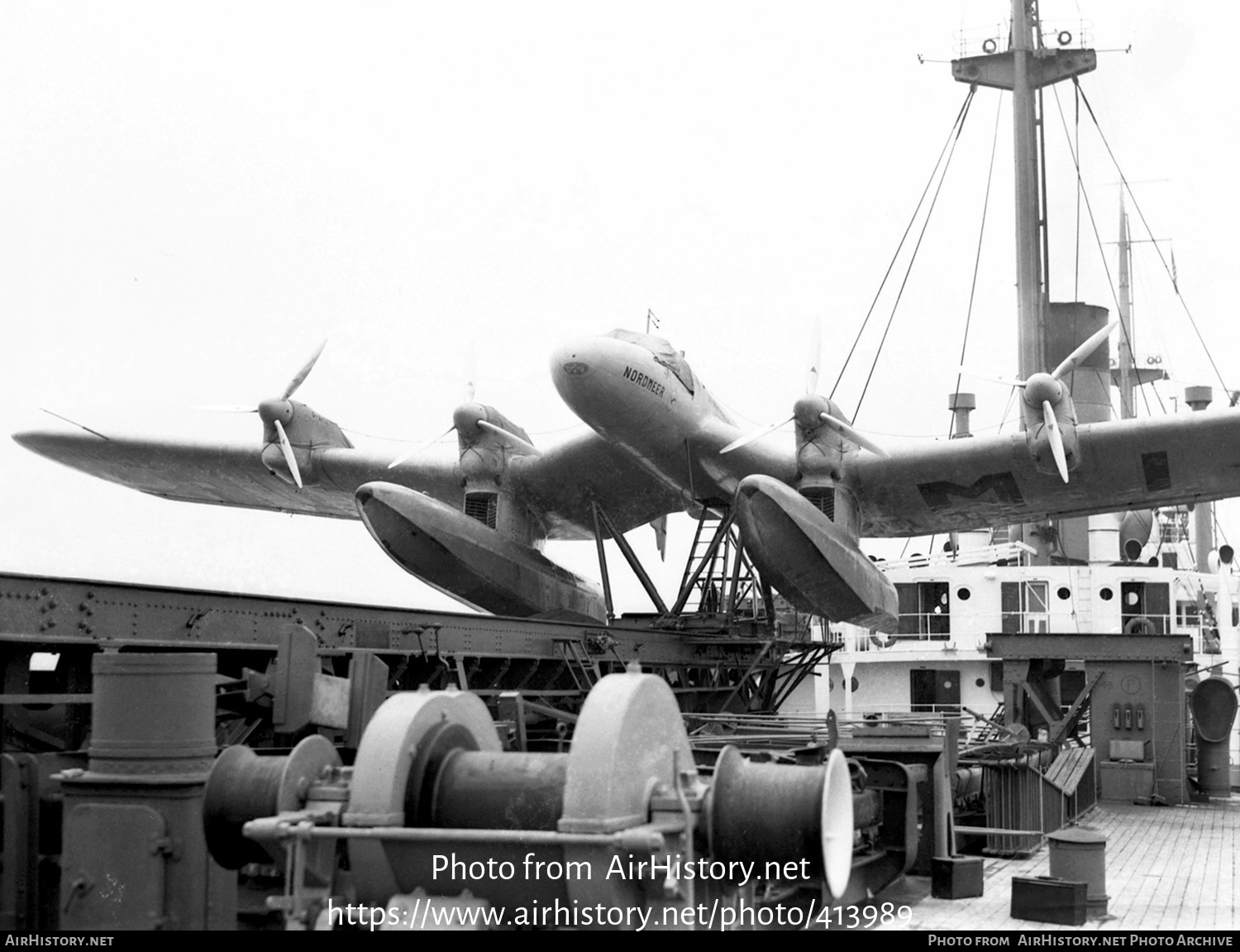 Aircraft Photo of D-AMIE | Hamburger Flugzeugbau Ha 139 V1 | Deutsche Luft Hansa | AirHistory.net #413989