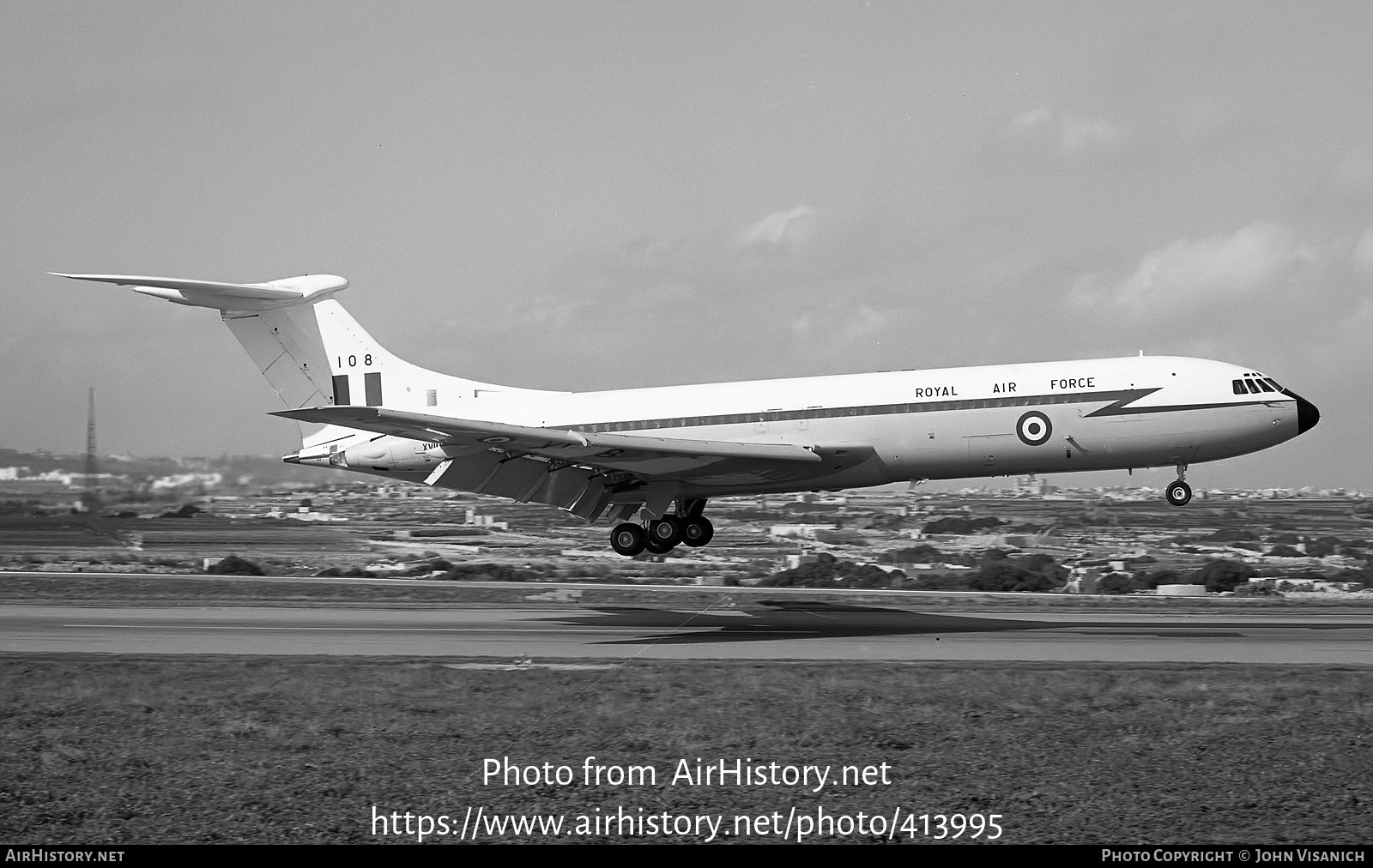 Aircraft Photo of XV108 | Vickers VC10 C.1 | UK - Air Force | AirHistory.net #413995