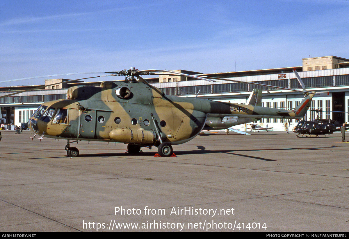 Aircraft Photo of 9422 | Mil Mi-8T | Germany - Air Force | AirHistory.net #414014