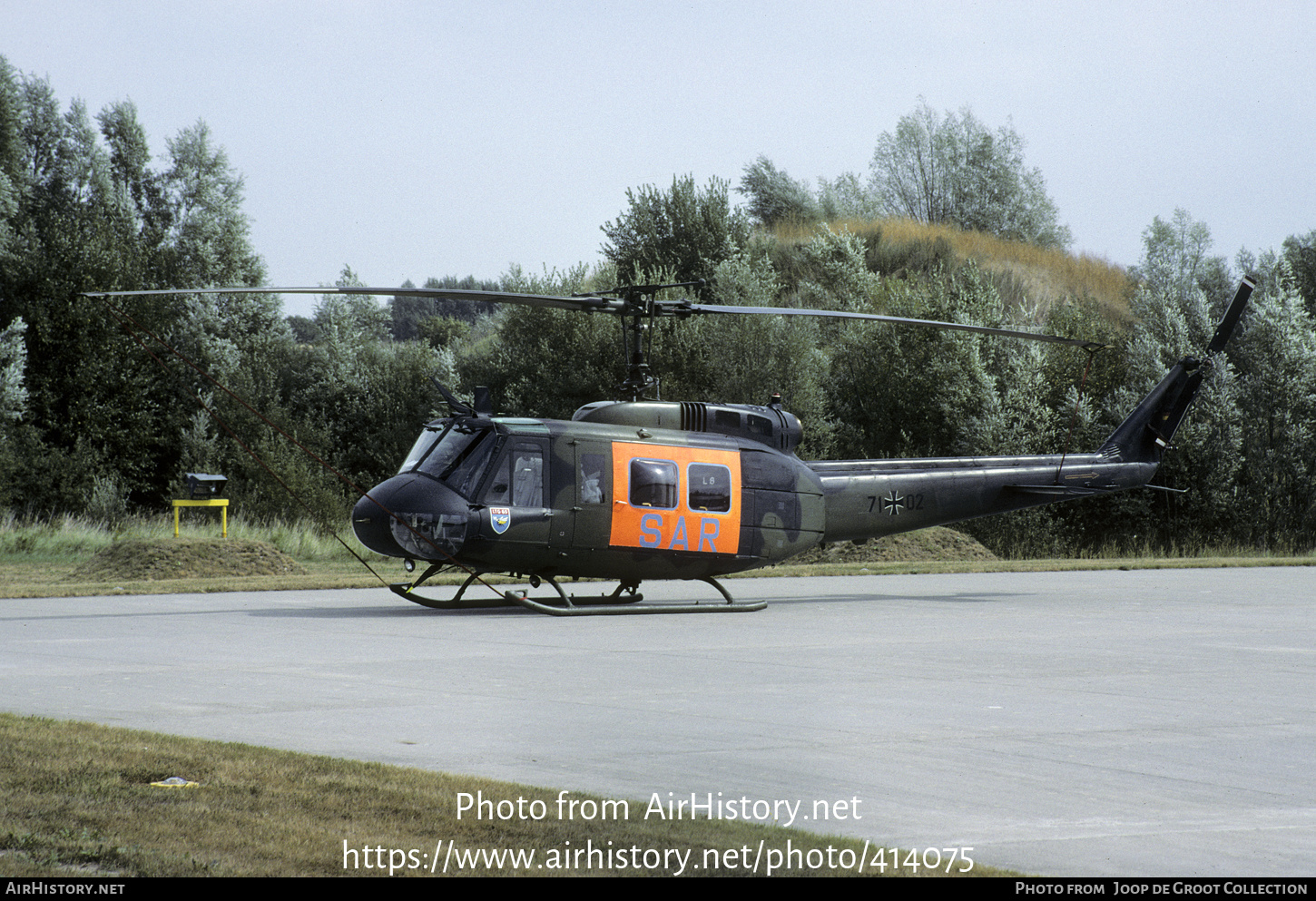 Aircraft Photo of 7102 | Bell UH-1D Iroquois | Germany - Air Force | AirHistory.net #414075