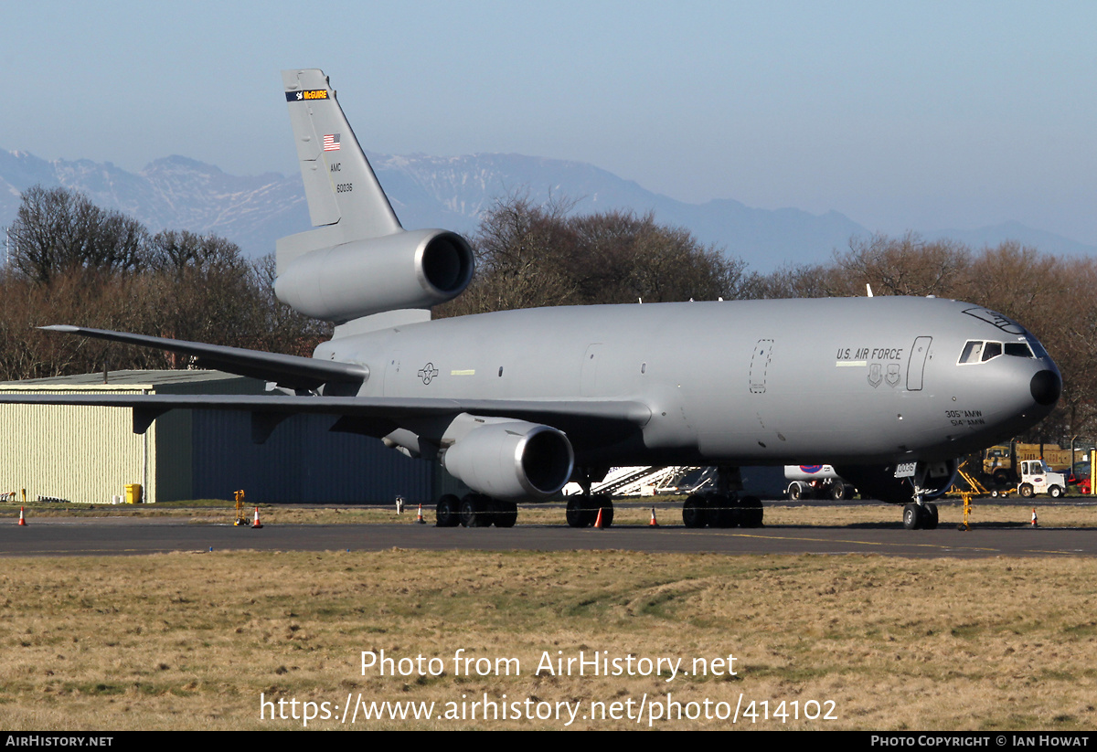 Aircraft Photo of 86-0036 / 60036 | McDonnell Douglas KC-10A Extender (DC-10-30CF) | USA - Air Force | AirHistory.net #414102