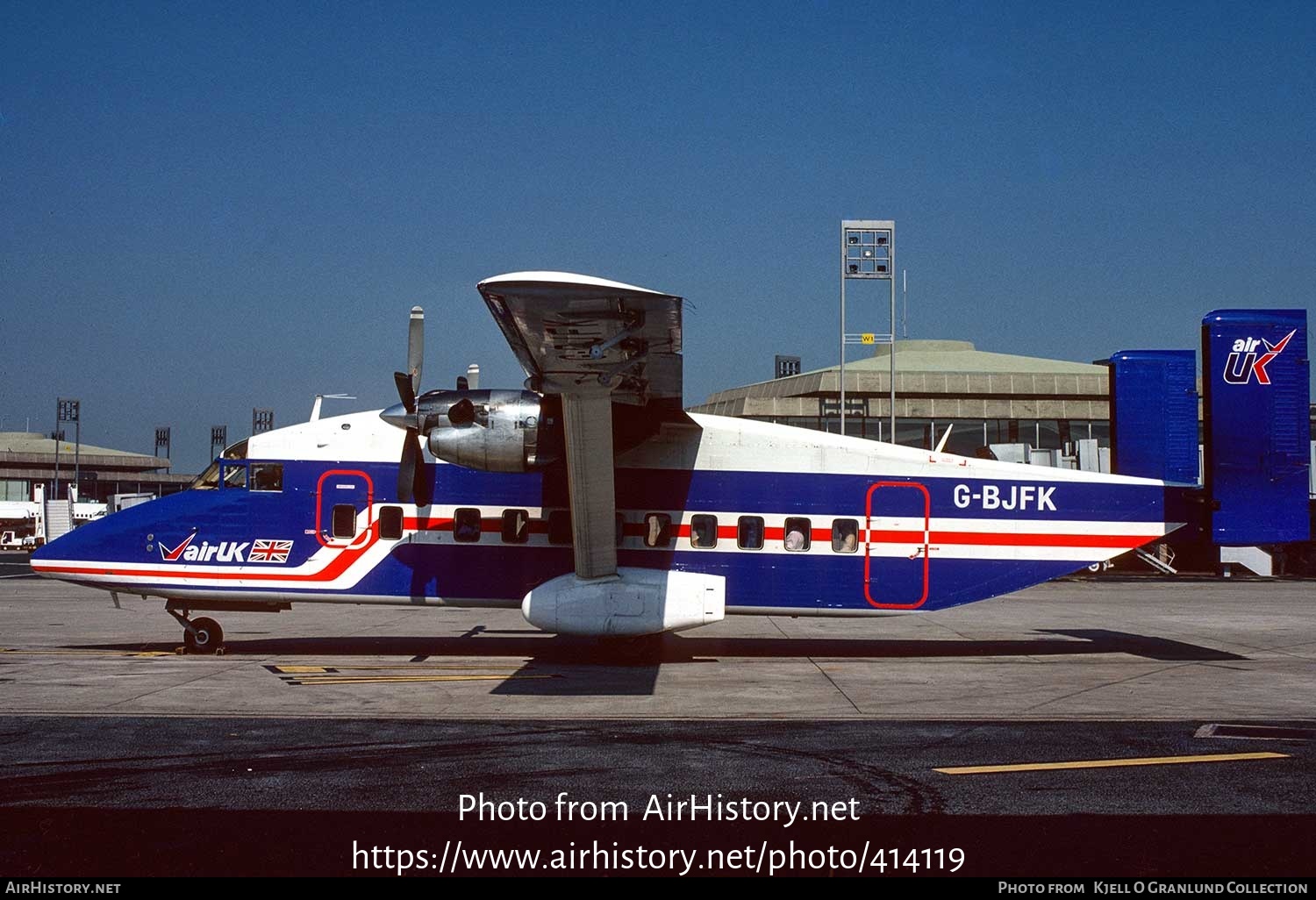 Aircraft Photo of G-BJFK | Short 330-100 | Air UK | AirHistory.net #414119