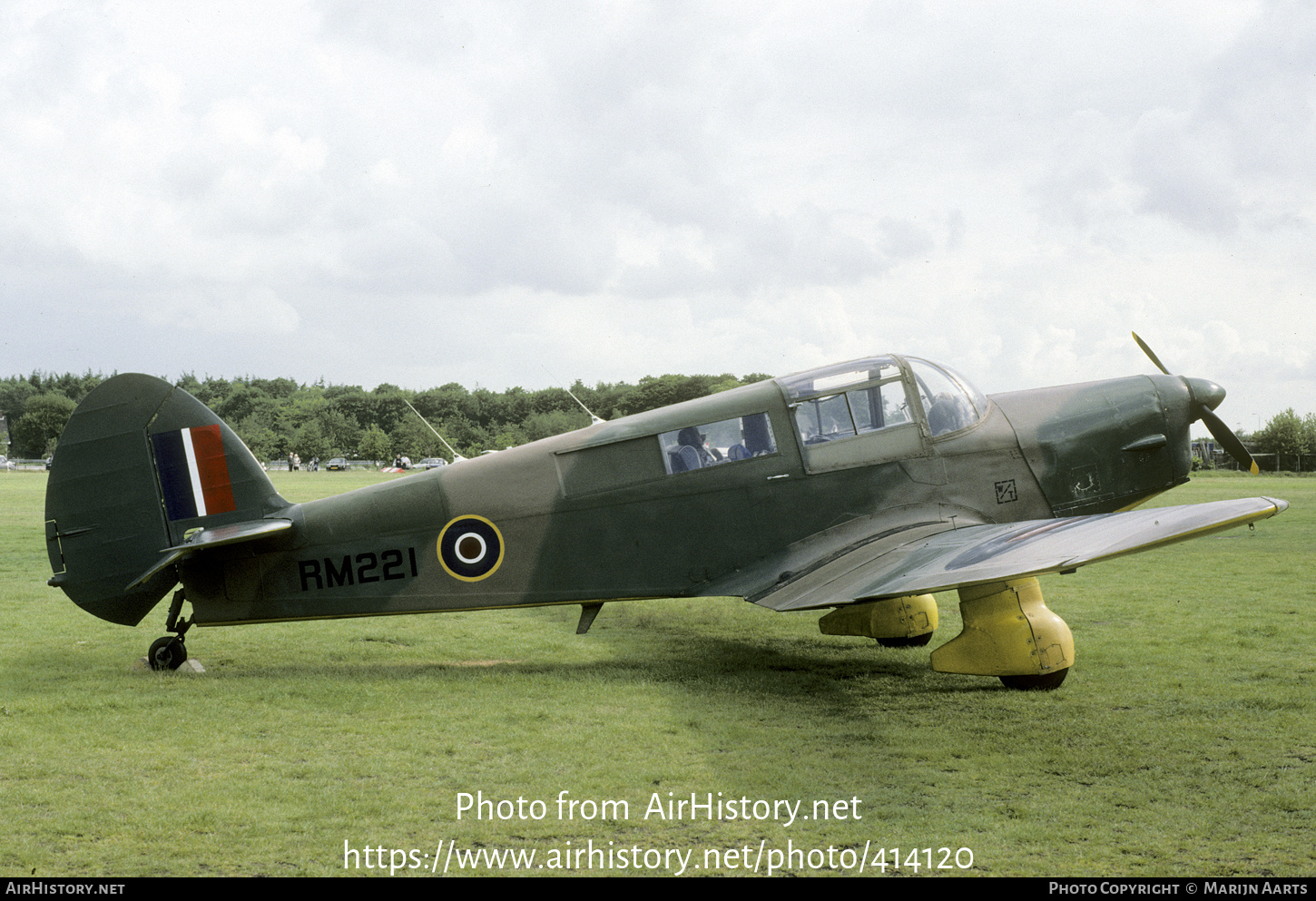 Aircraft Photo of G-ANXR / RM221 | Percival P.31C Proctor 4 | UK - Air Force | AirHistory.net #414120