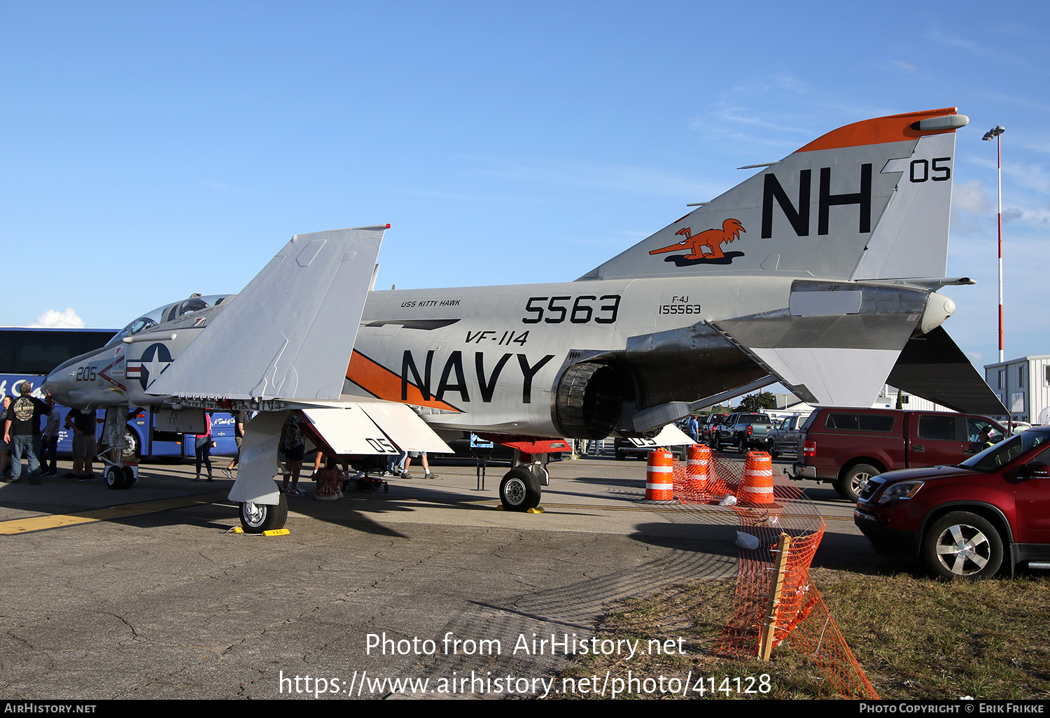 Aircraft Photo of 155563 | McDonnell F-4J Phantom II | USA - Navy | AirHistory.net #414128