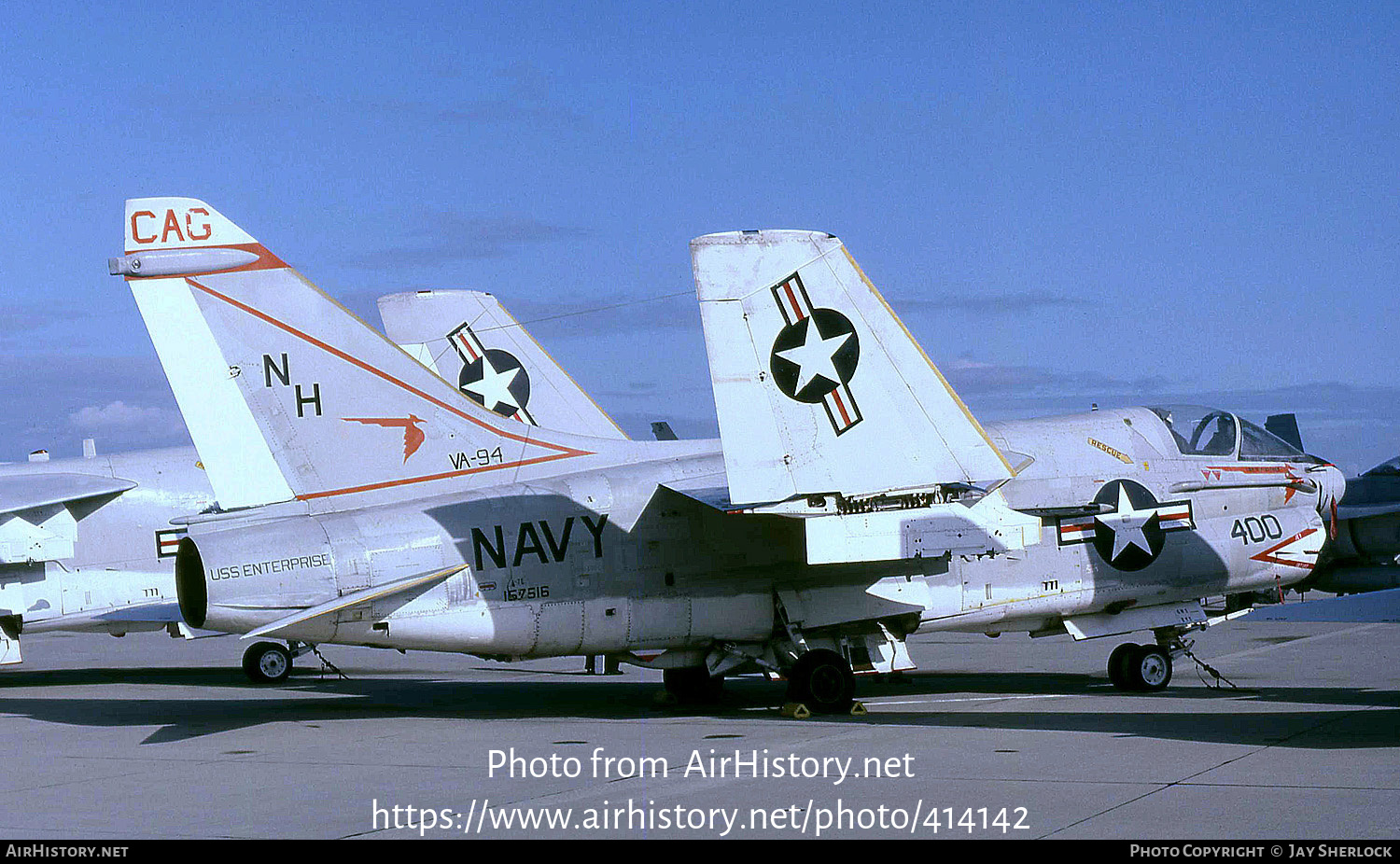 Aircraft Photo of 157516 | LTV A-7E Corsair II | USA - Navy | AirHistory.net #414142