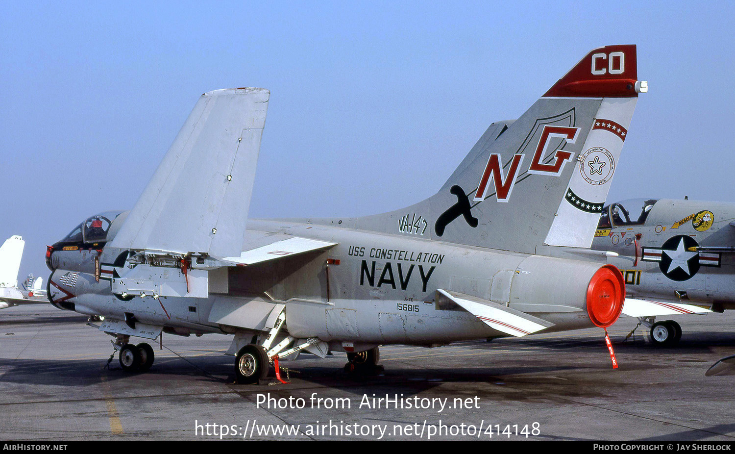 Aircraft Photo of 156815 | LTV A-7E Corsair II | USA - Navy | AirHistory.net #414148