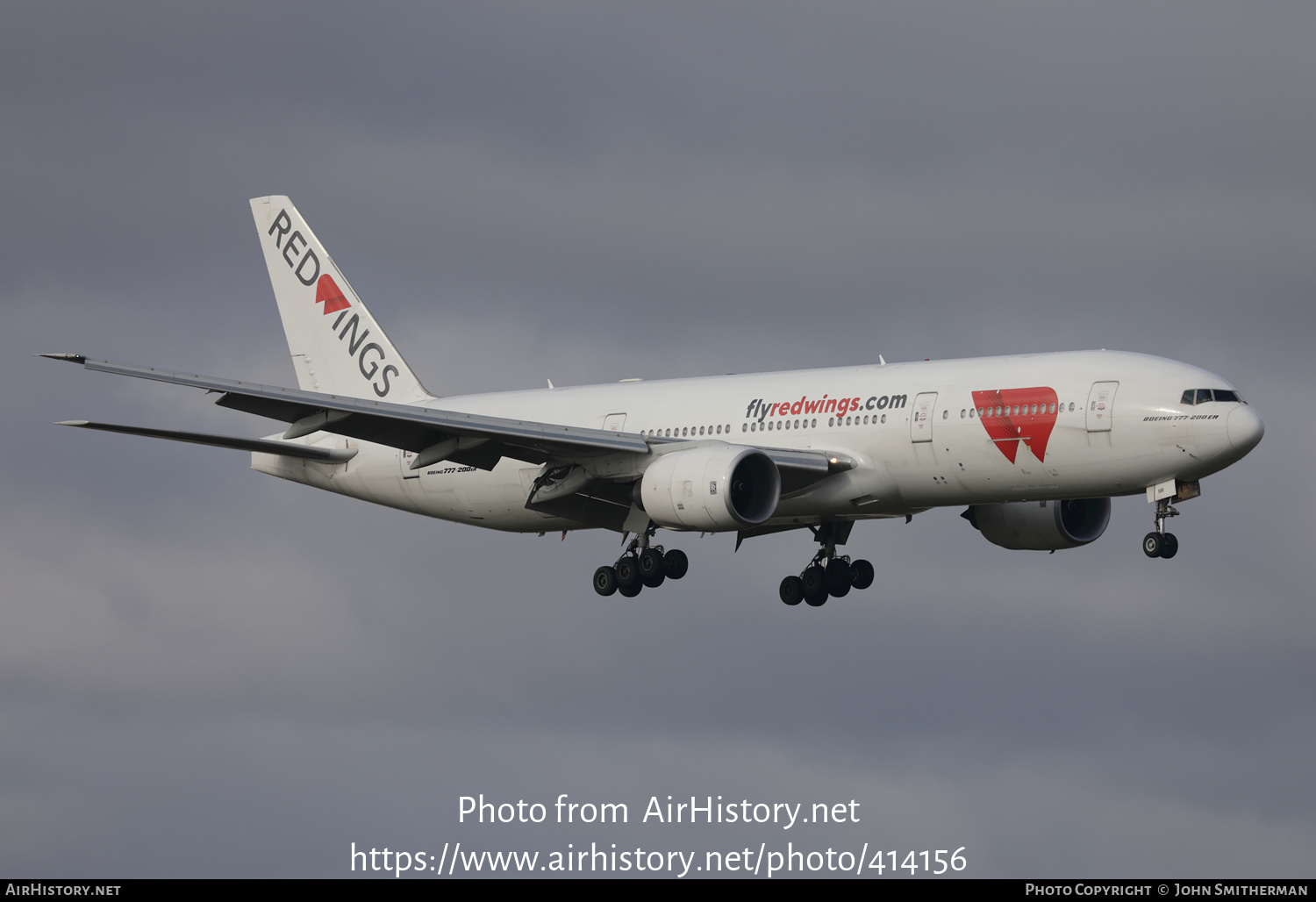 Aircraft Photo of VP-BMR | Boeing 777-21H/ER | Red Wings | AirHistory.net #414156